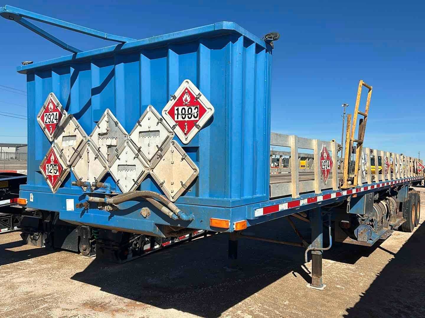 2008 TRANSCRAFT 48X102 FLATBED CHEMICAL TRAILER (A55745)