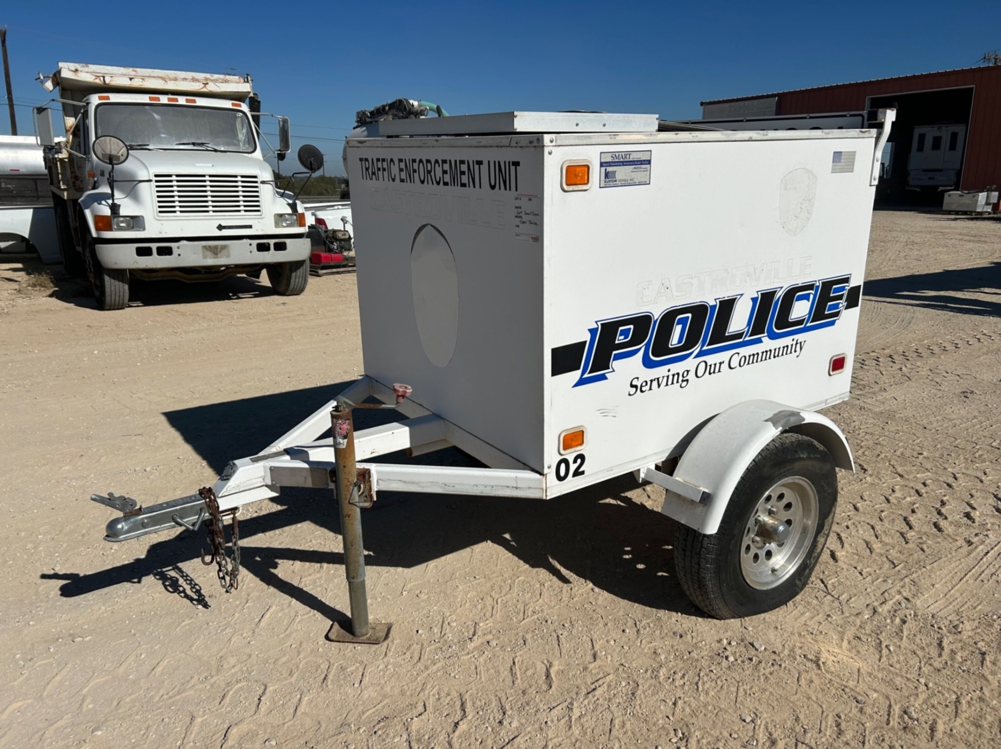 TRAFFIC ENFORCEMENT UNIT SPEED TRAILER (A58216)