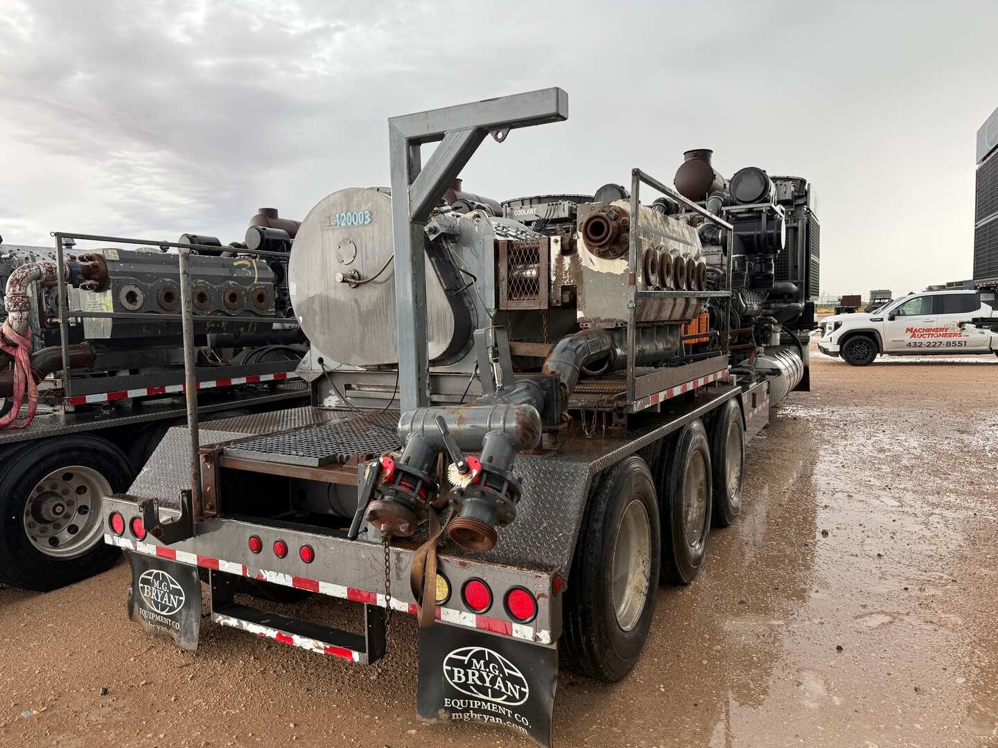 2018 MERTZ MANUFACTURING MGB 2500HP QUINTUPLEX FRAC PUMP (A55745)