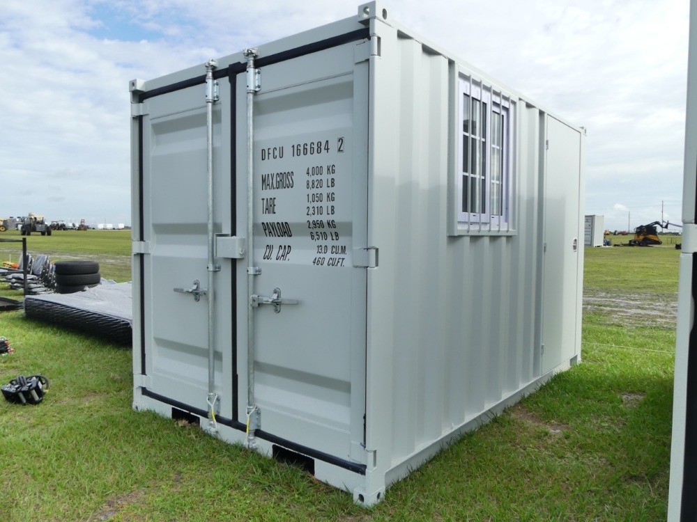 11' Container W/Side Door and Window (A57149)
