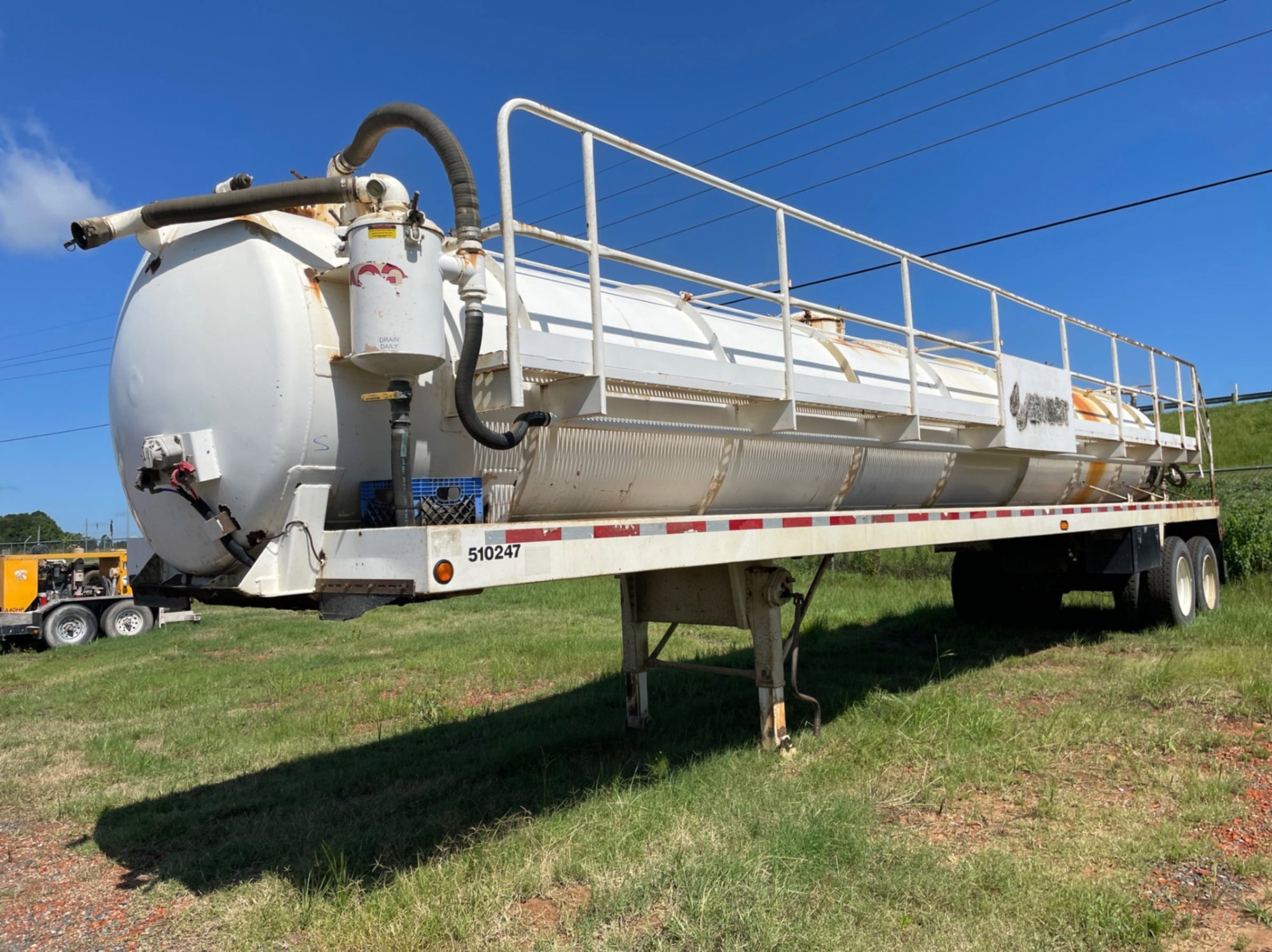 2012 JACK COUNTY 130 BBL VACUUM TRAILER (A58214)