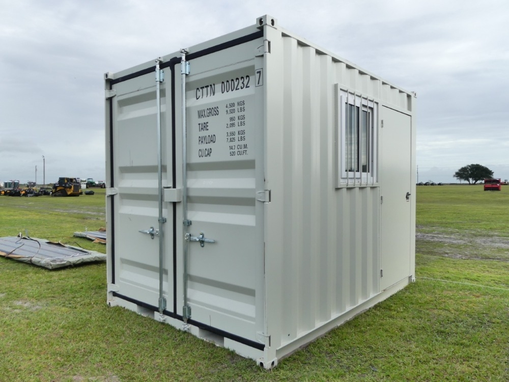 11' Container W/Side Door and Window (A57149)