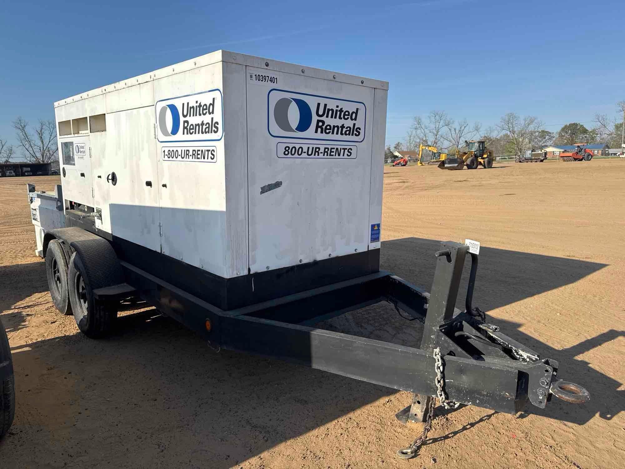 2015 CUMMINS C200DGR-1502282 TOWABLE GENERATOR (A64279)