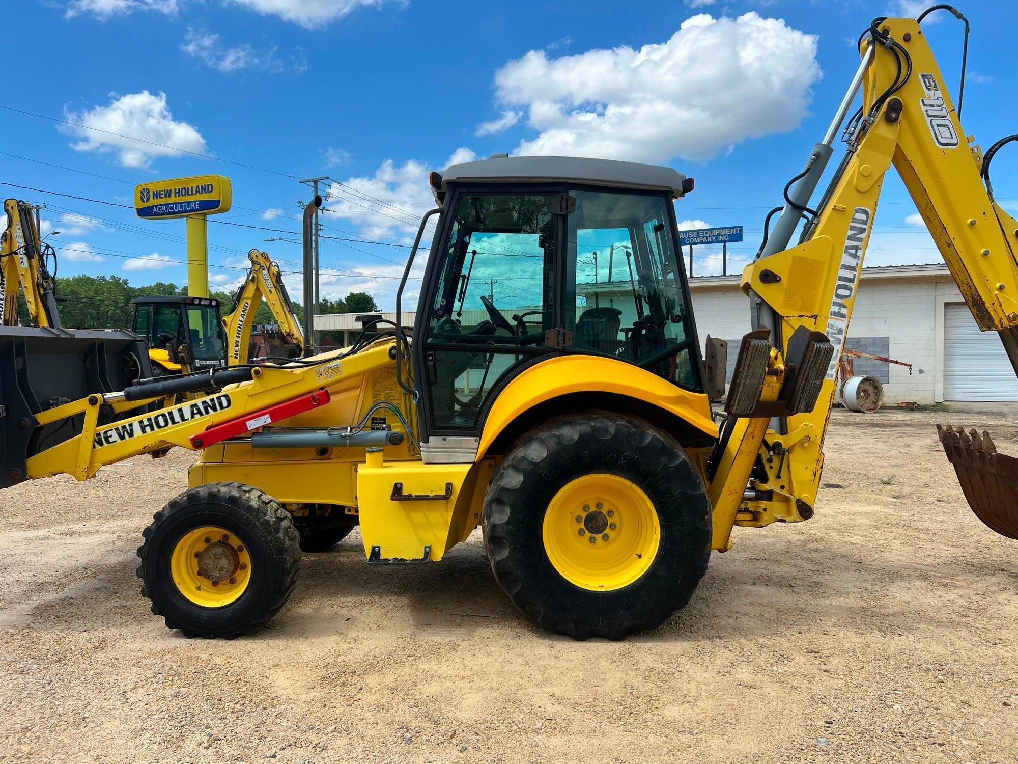 2008 New Holland B110 MFWD Loader Backhoe (A55218)