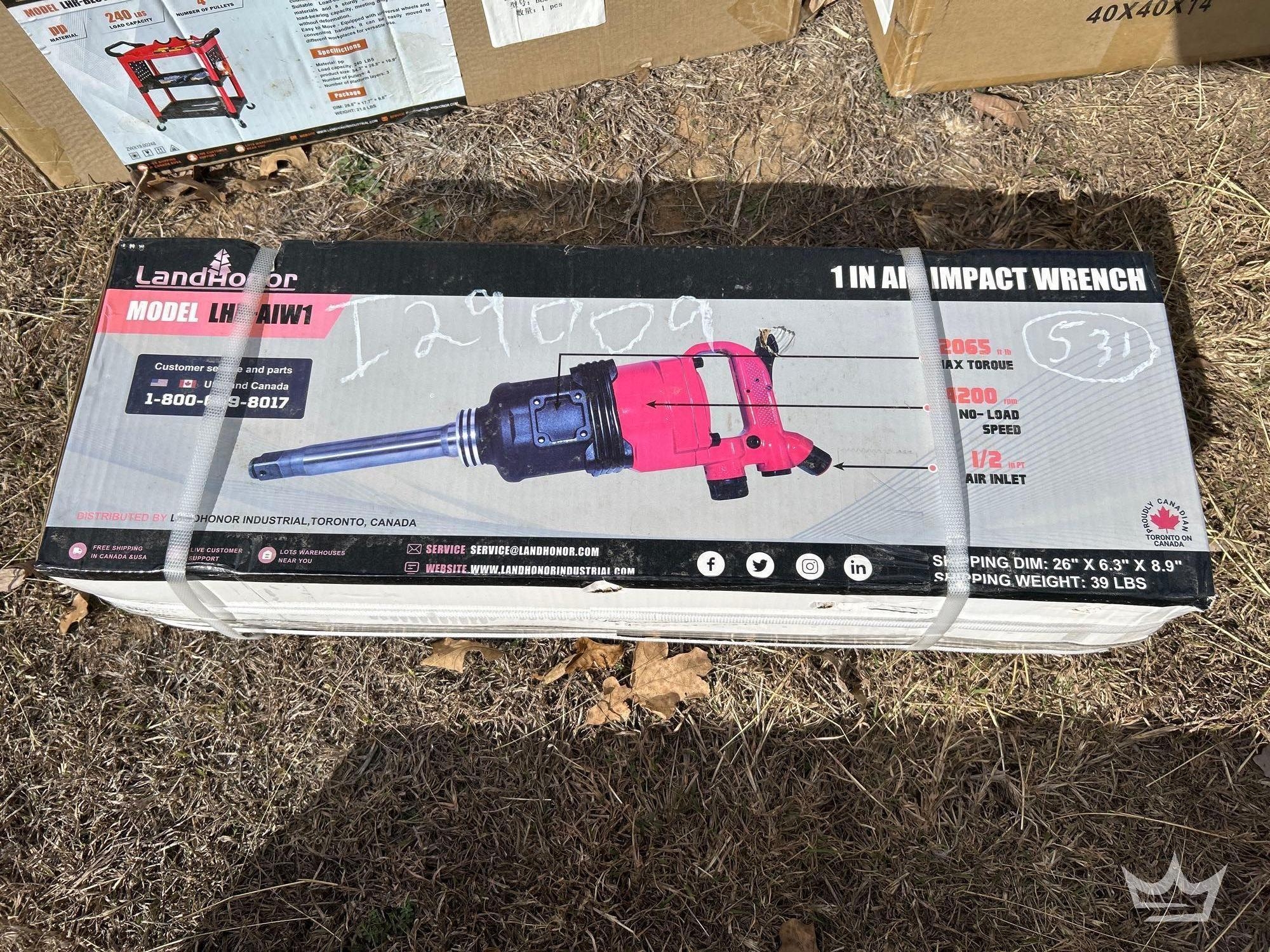 LandHonor LHR-AIW1 1in Air Impact Wrench (A60352)