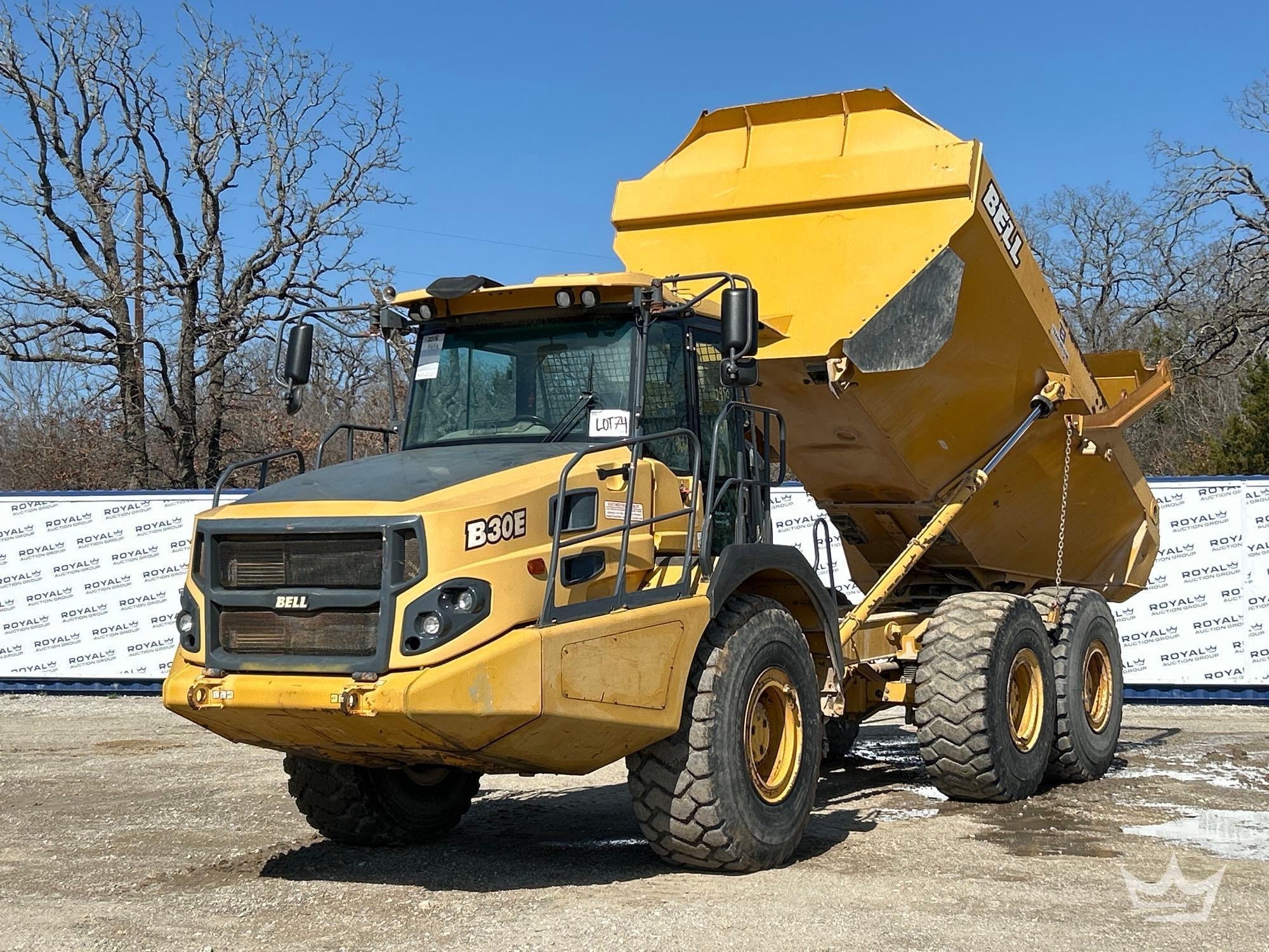 2018 Bell B30E 30 Ton Articulated Dump Truck (A64194)