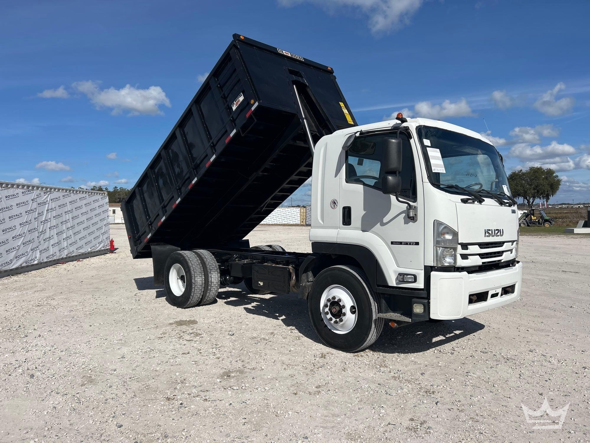 2018 Isuzu FTR Landscape Dump Truck (A59230)