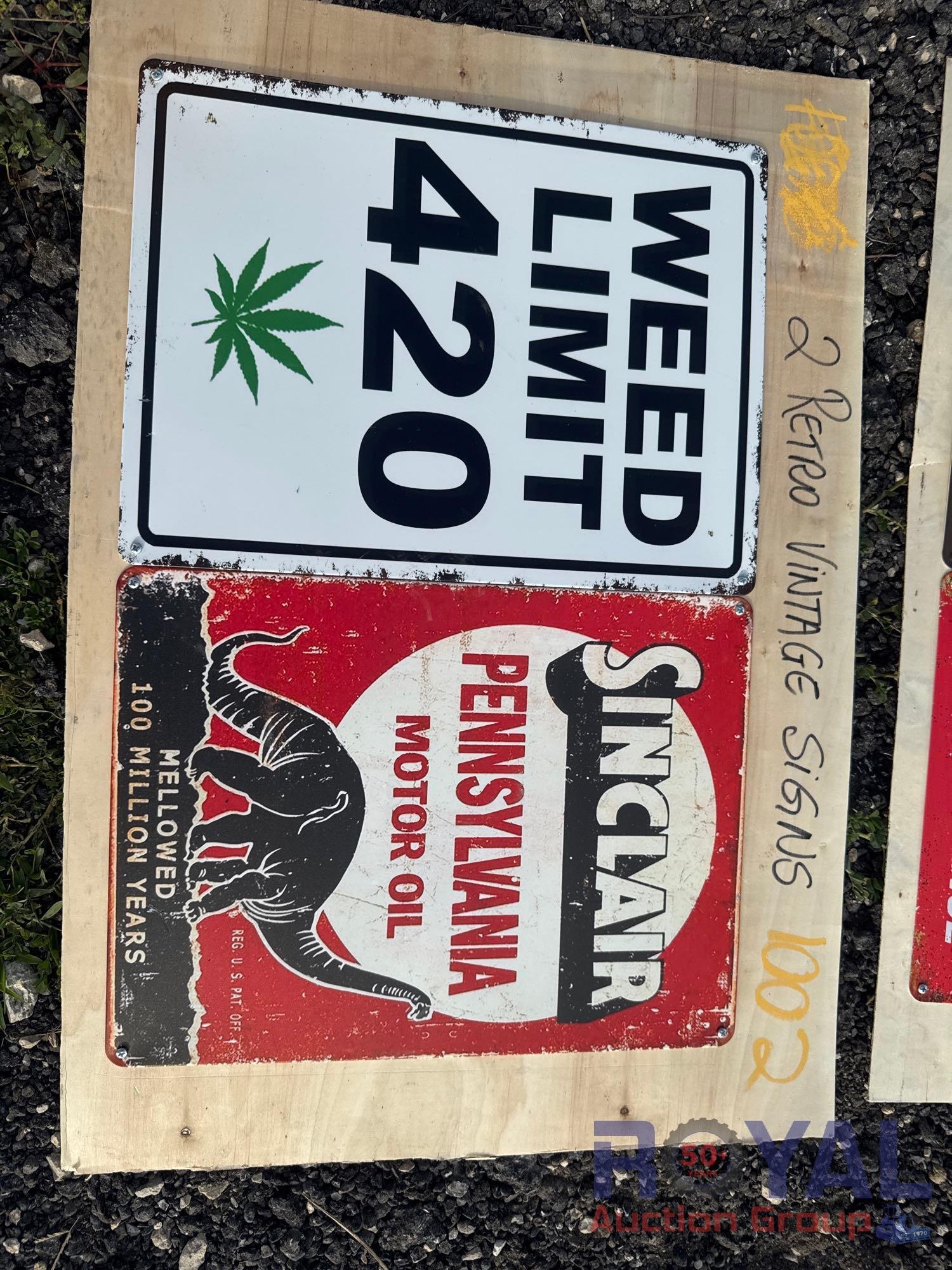 Retro Signs (A46684)