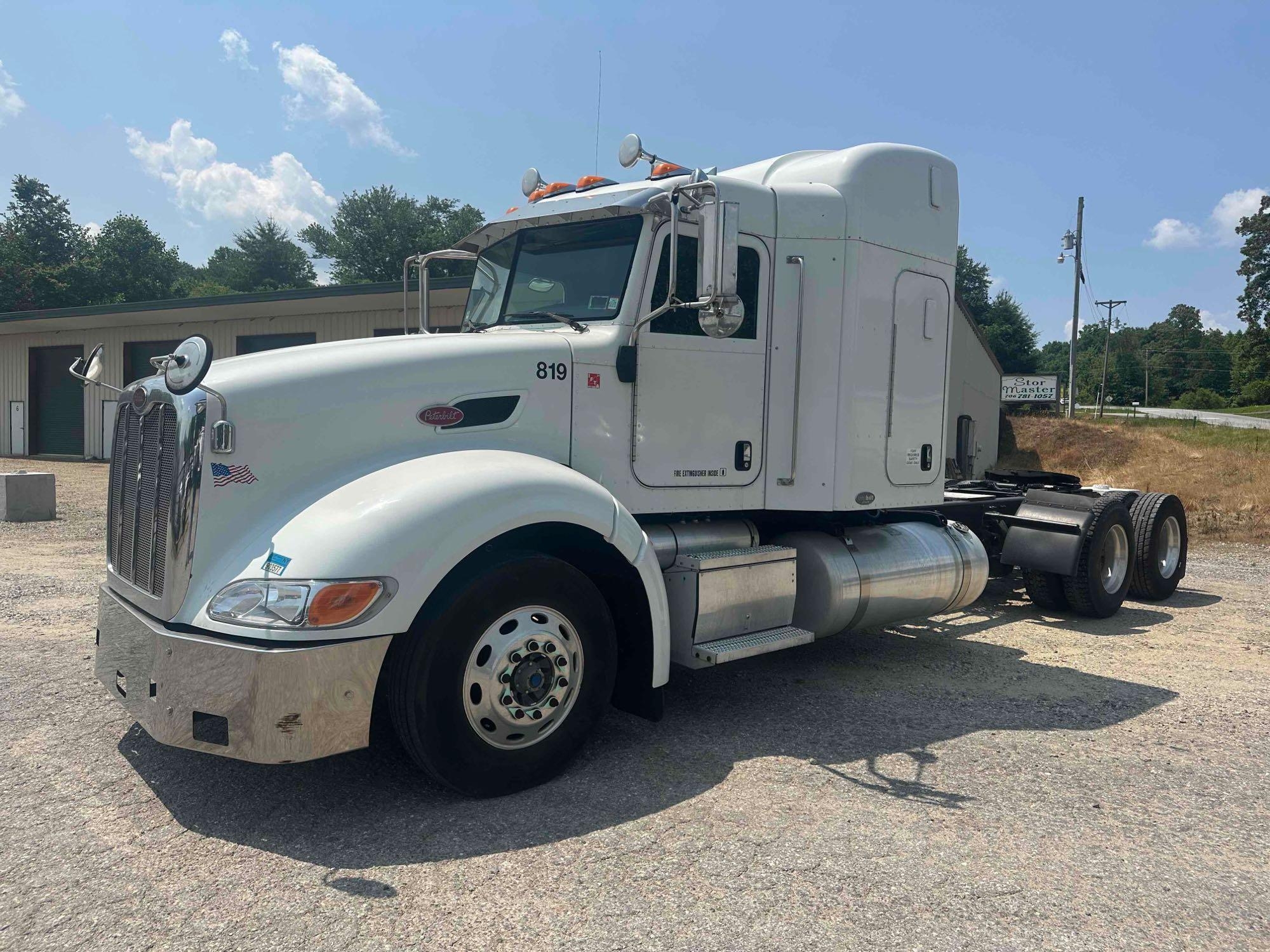 2011 Peterbilt 386 Truck, VIN # 1XPHDP9X6BD124509 (A48836)