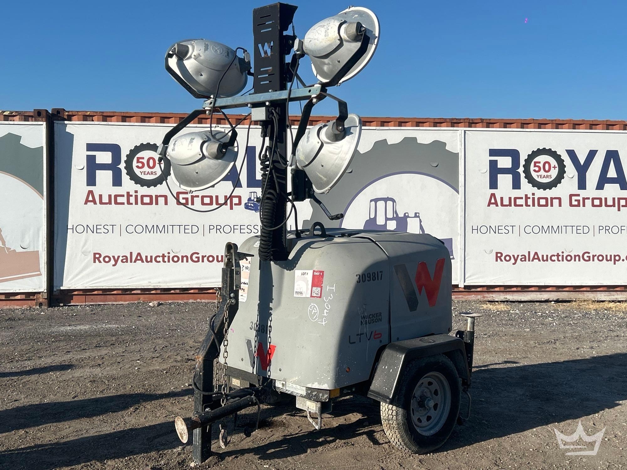 2022 Wacker Neuson LTV6 Towable Light Tower (A56857)