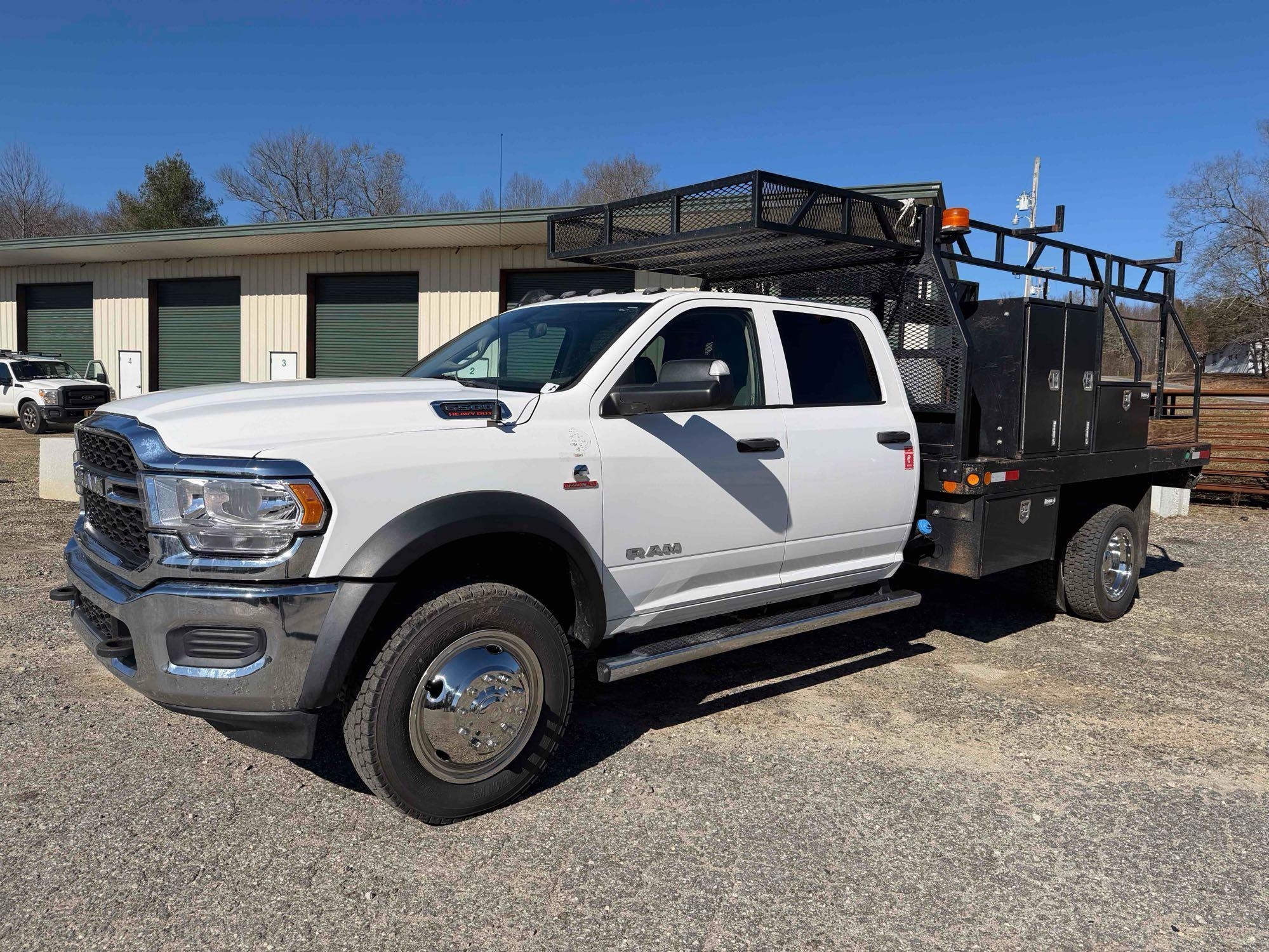 2019 Ram 5500 4x4 Utility Truck, VIN # 3C7WRNFL0KG646154 (A61165)