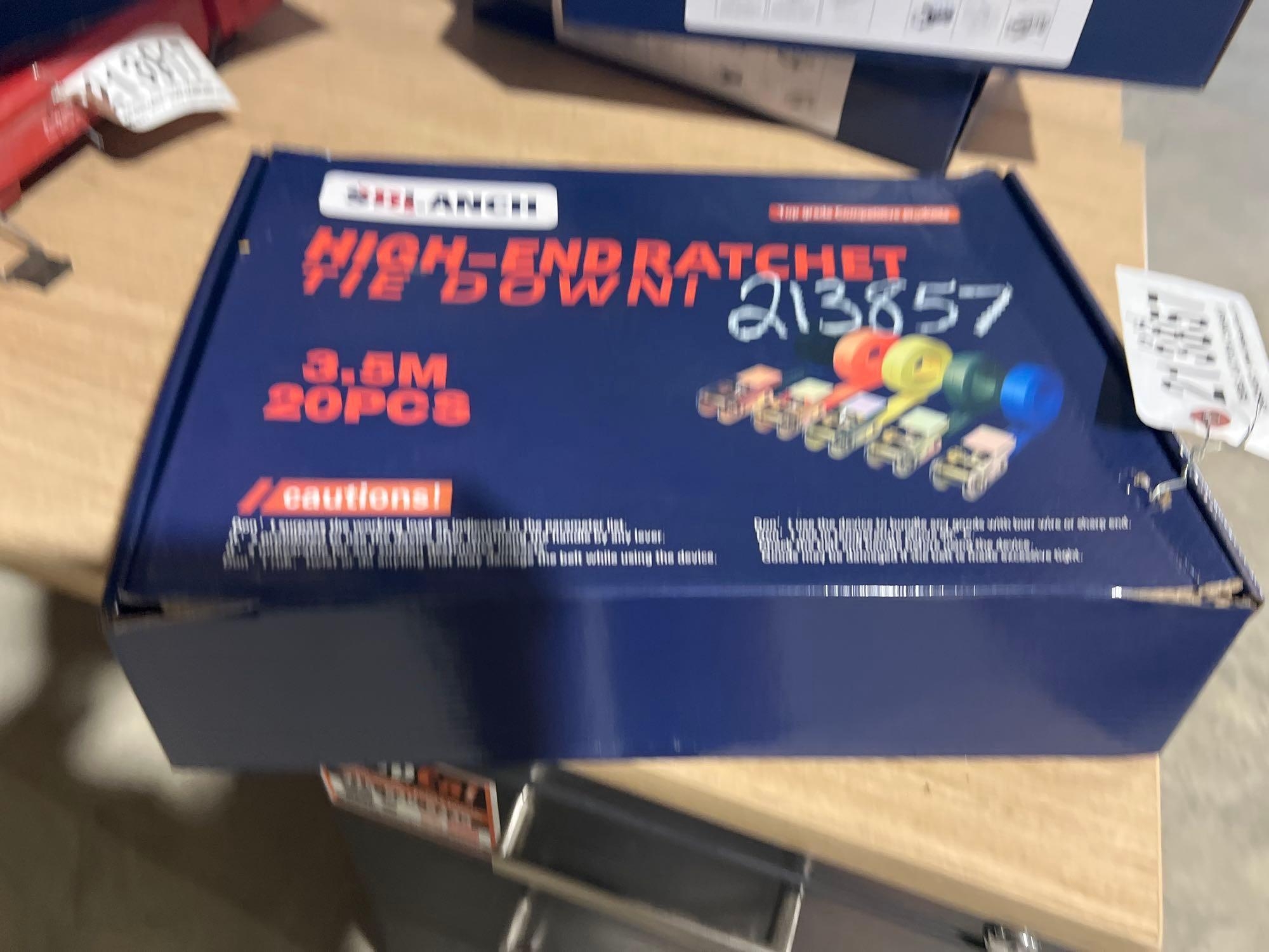 UNUSED SDLANCH HIGH END 5M RATCHET STRAP SET (A64280)