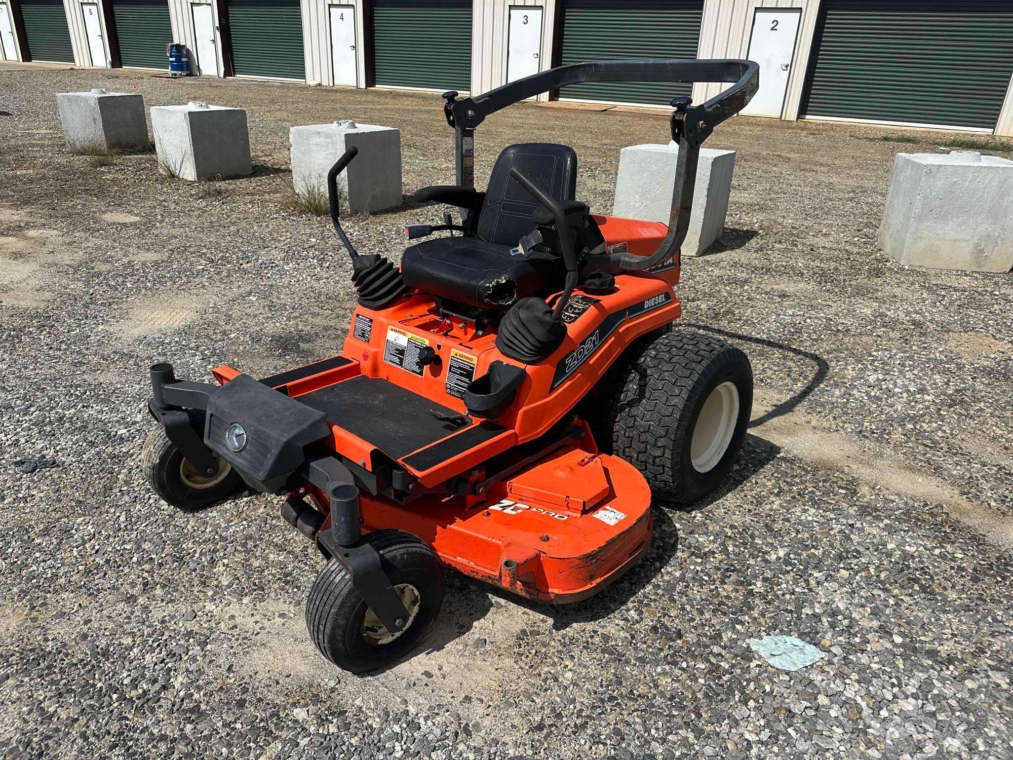 Kubota ZD21 Zero Turn Mower (Diesel) (A54865)