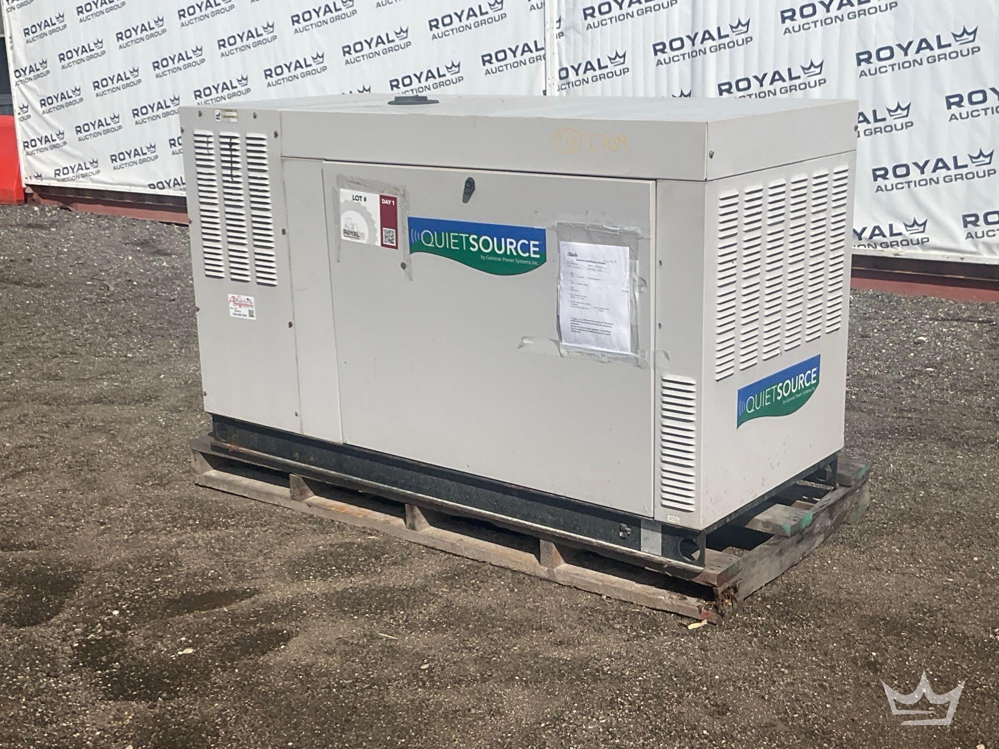 2007 Generac quiet Source Generator (A61572)