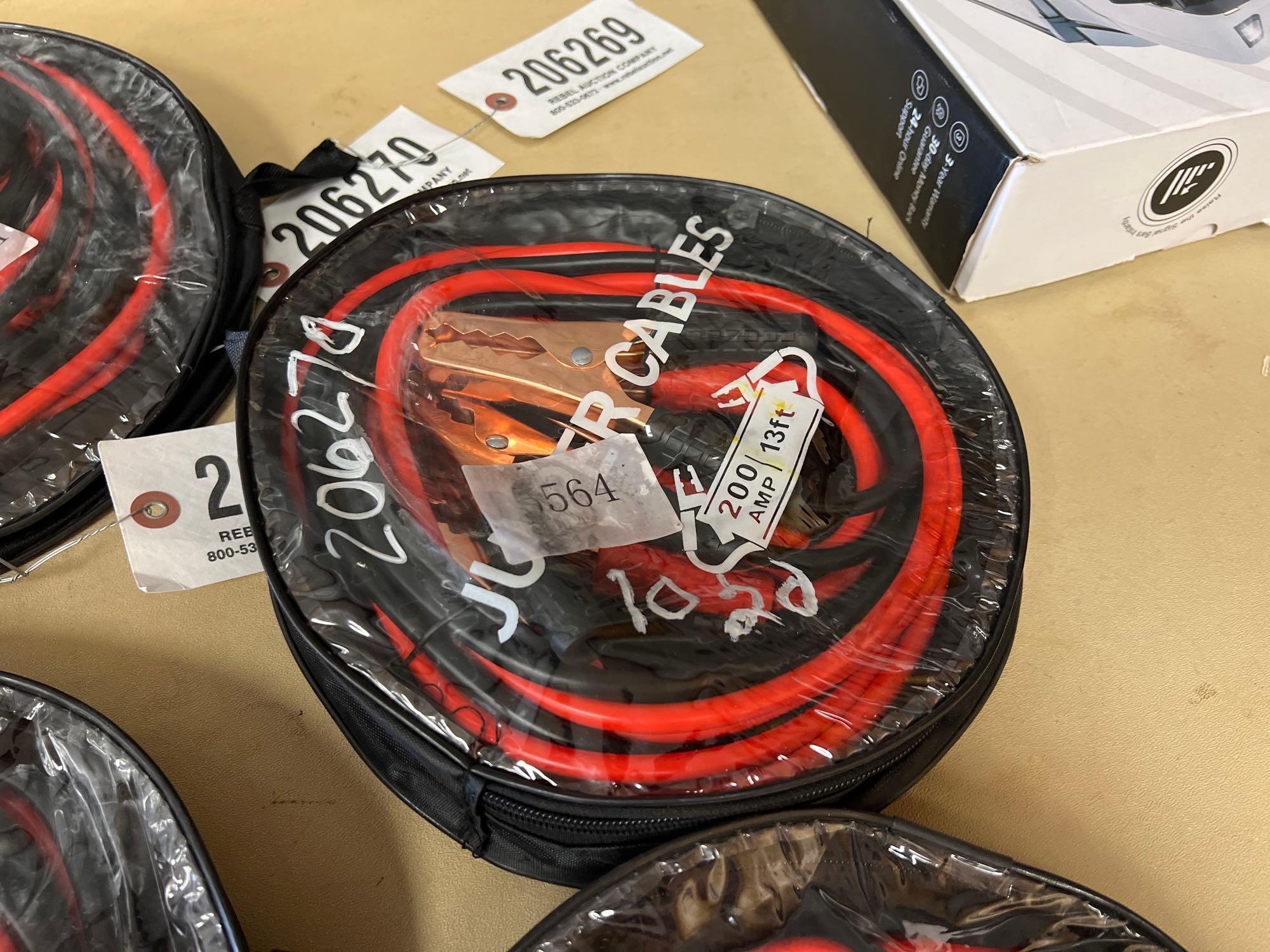 UNUSED SET OF FUTURE 13', 200AMP JUMPER CABLES (A58375)