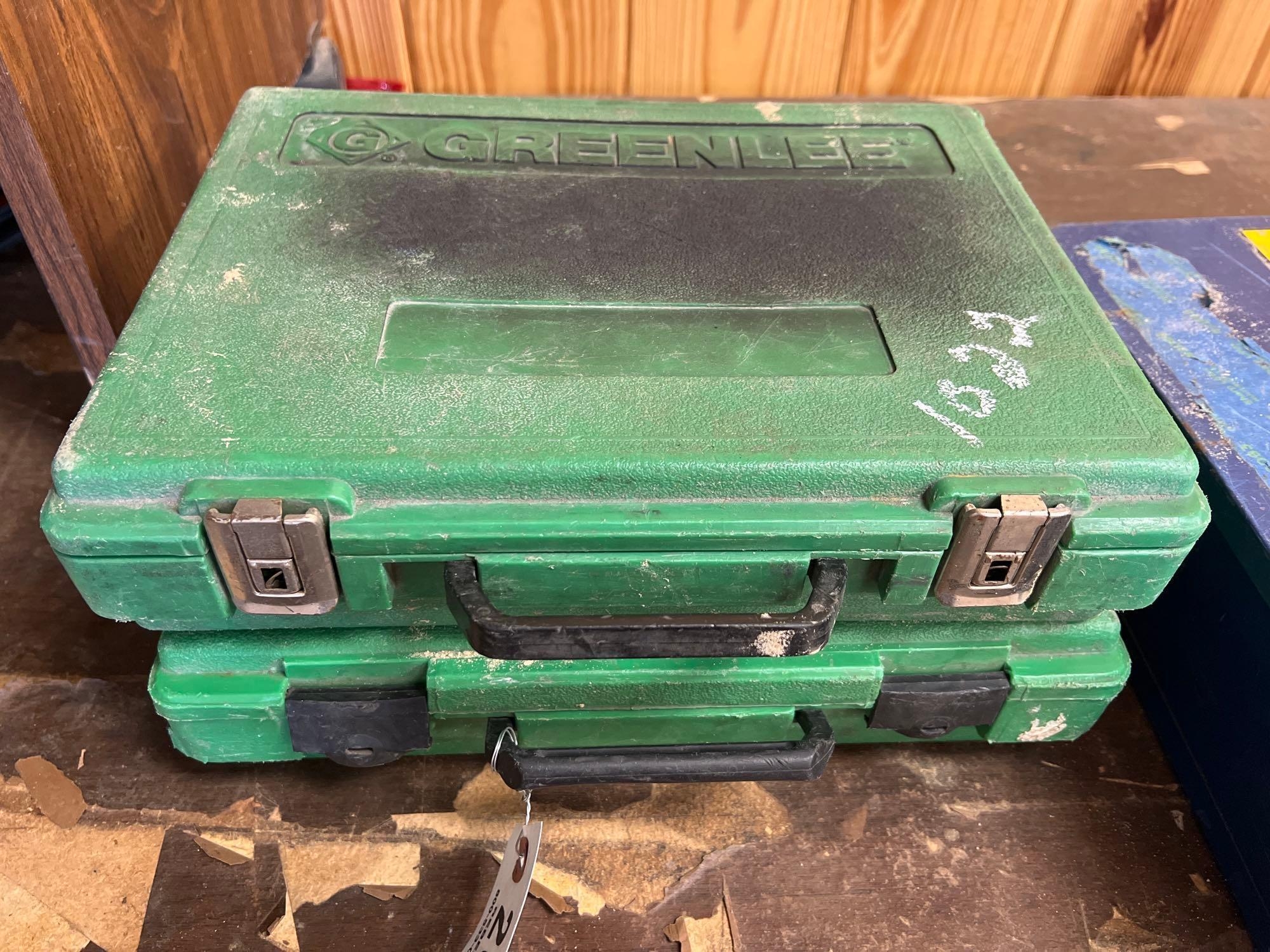 (2) GREENLA HYD PUNCH DRIVER SETS (A58375)