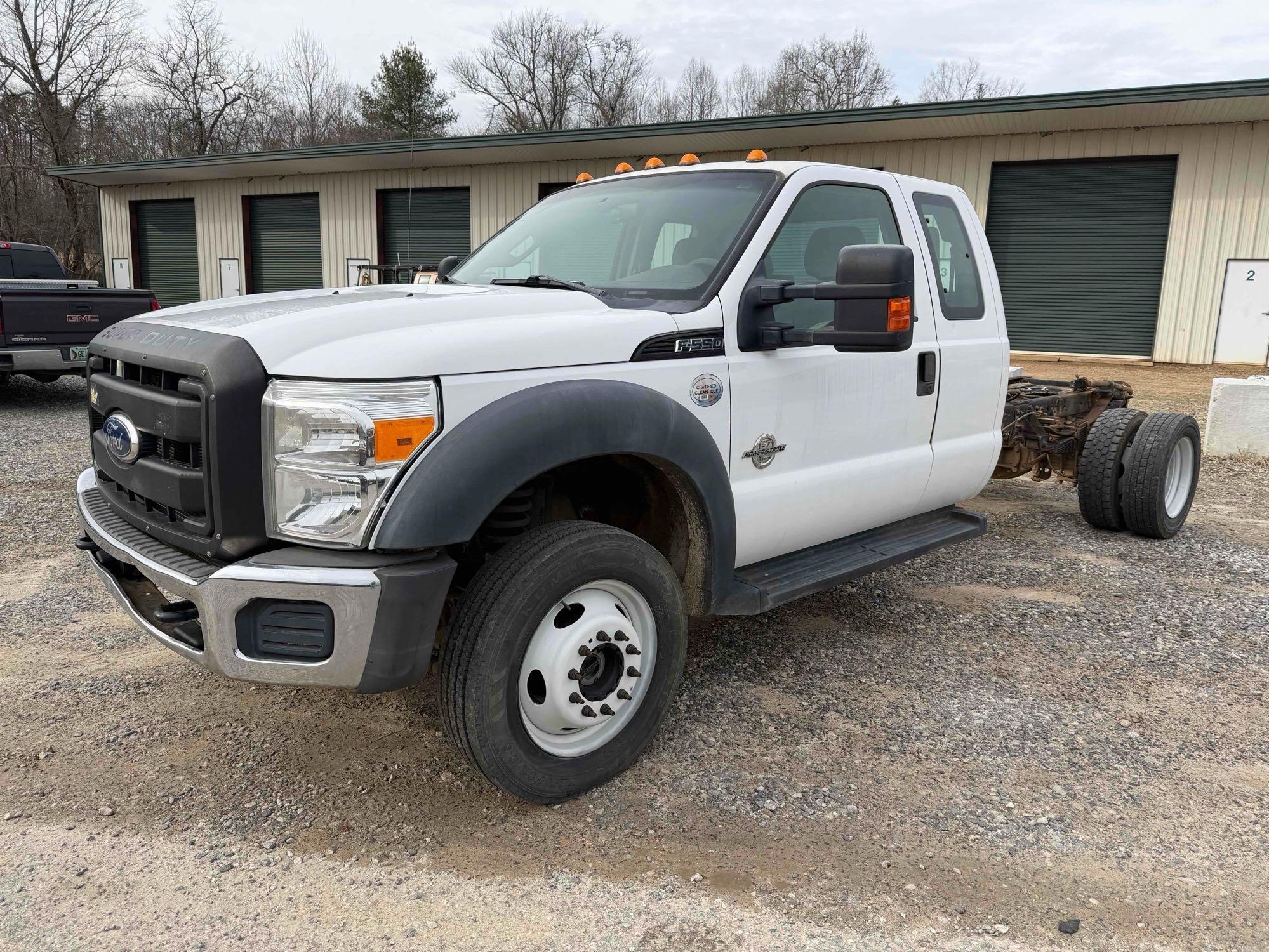 2011 Ford F-550 Truck, VIN # 1FD0X5HT3BEC46890 (A61165)