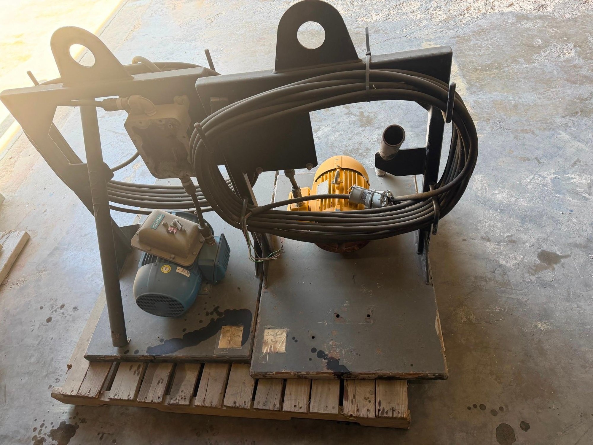 Bulk Lot - (3) Pallets of Electric Motors & Pump Components - Selling as One Lot (A63689)