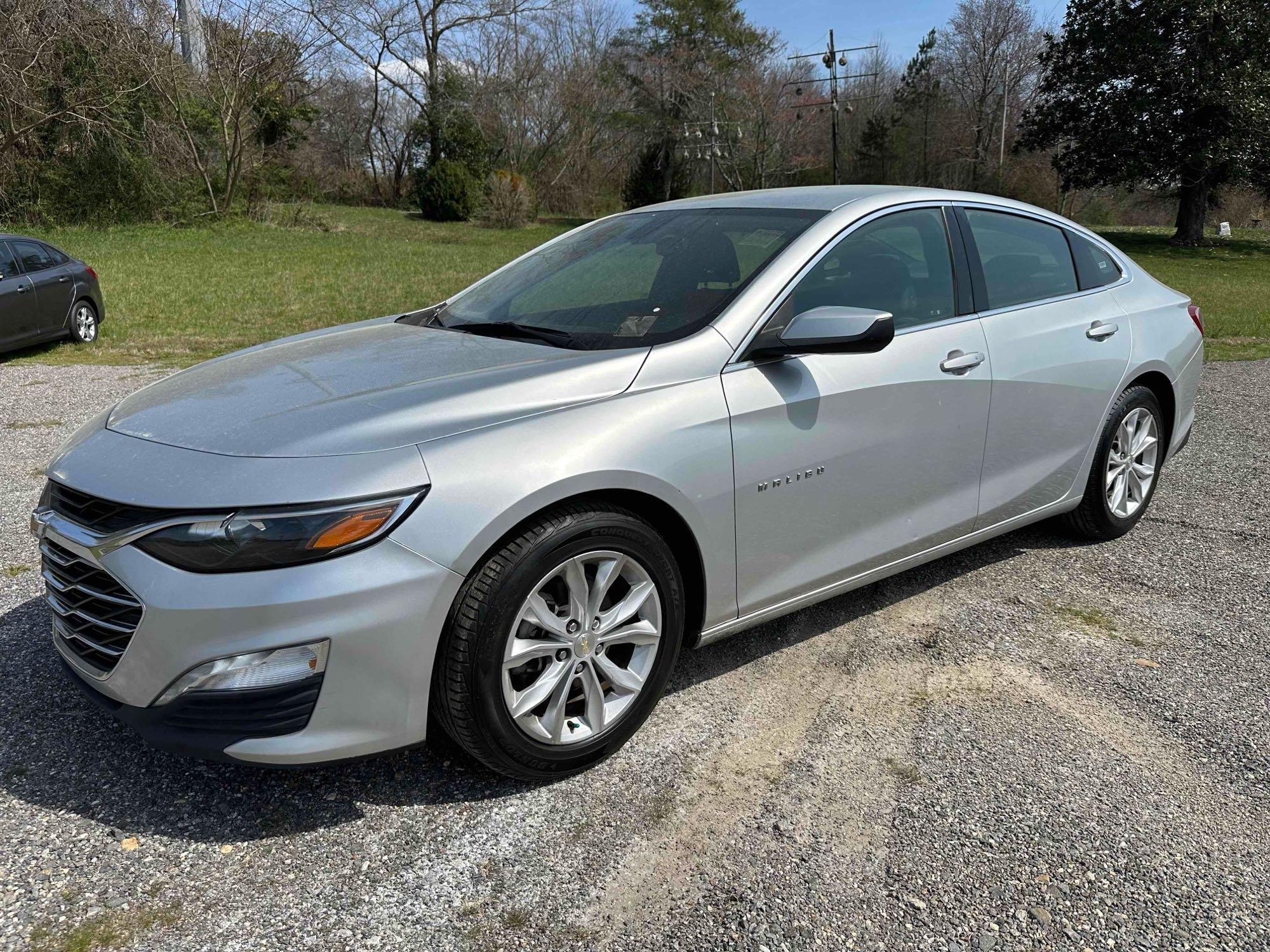 2021 Chevrolet Malibu Passenger Car, VIN # 1G1ZD5ST3MF065596 (A65563)