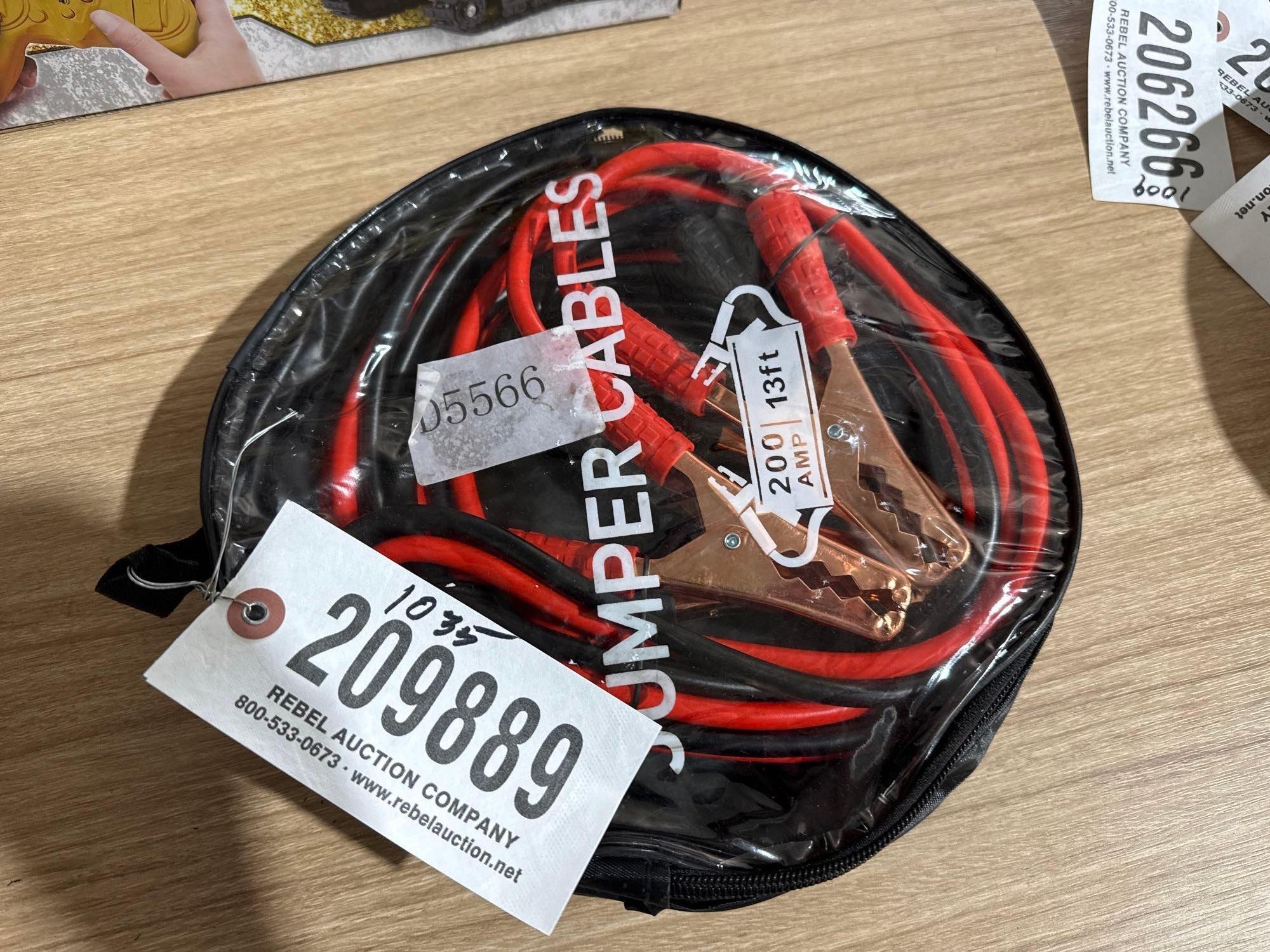 UNUSED SET OF FUTURE 13', 200AMP JUMPER CABLES (A60430)