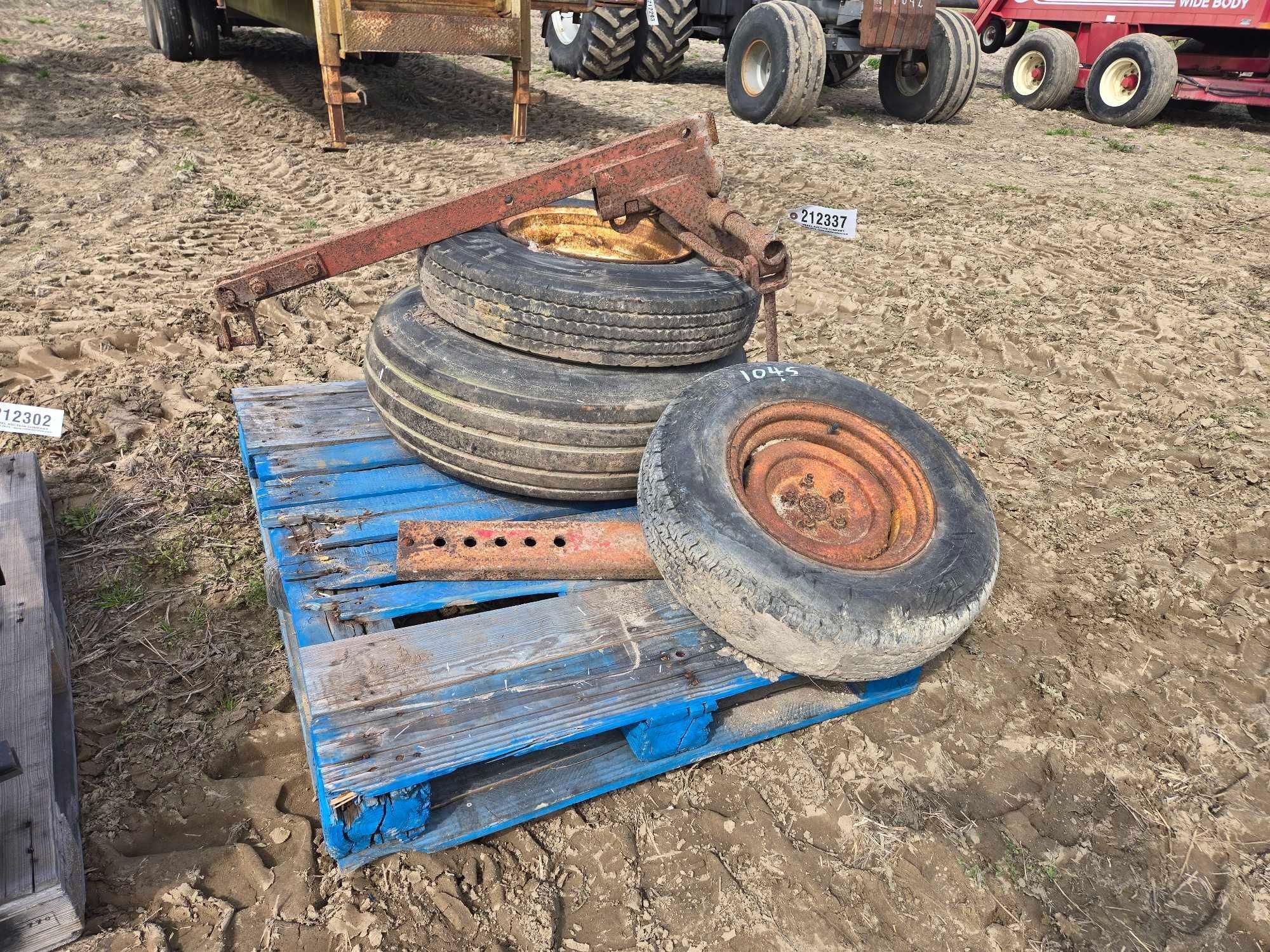 PALLET OF TIRES & WHEELS (A63291)