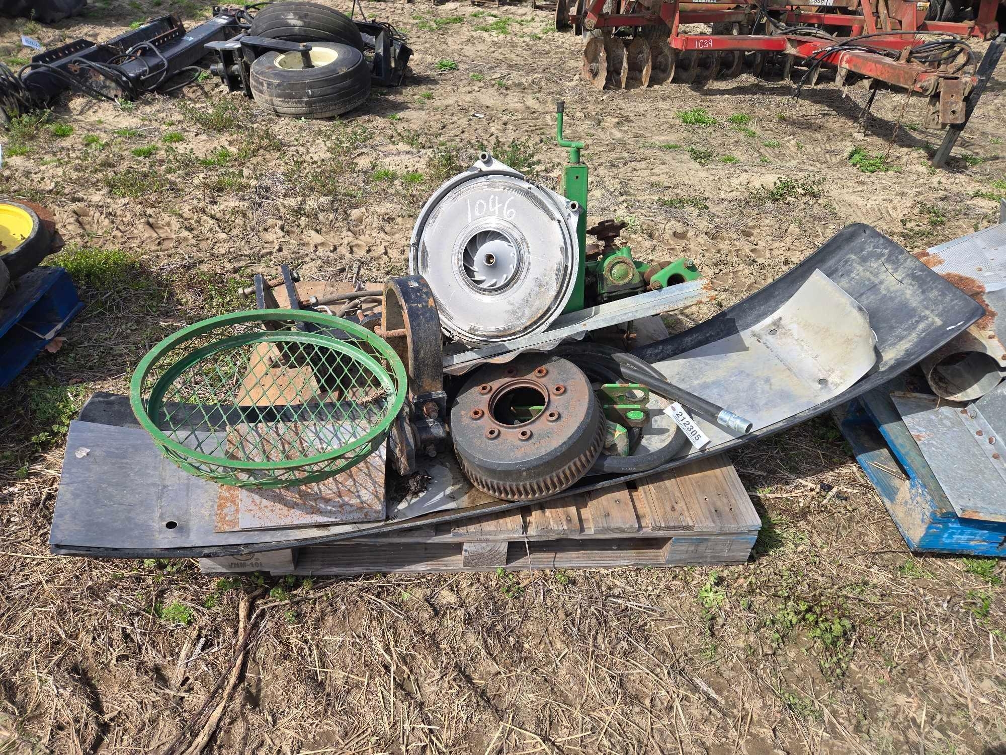 PALLET OF MISC PARTS (A63291)