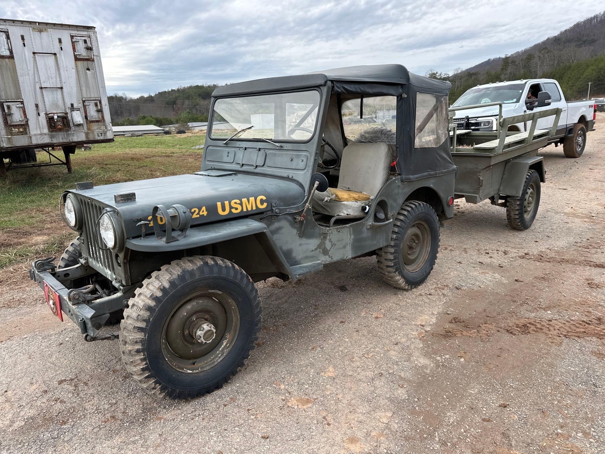 1952 Army Jeep M38 (A65563)