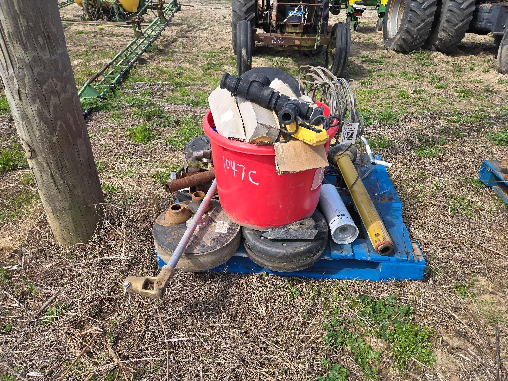 PALLET OF MISC PARTS (A63291)