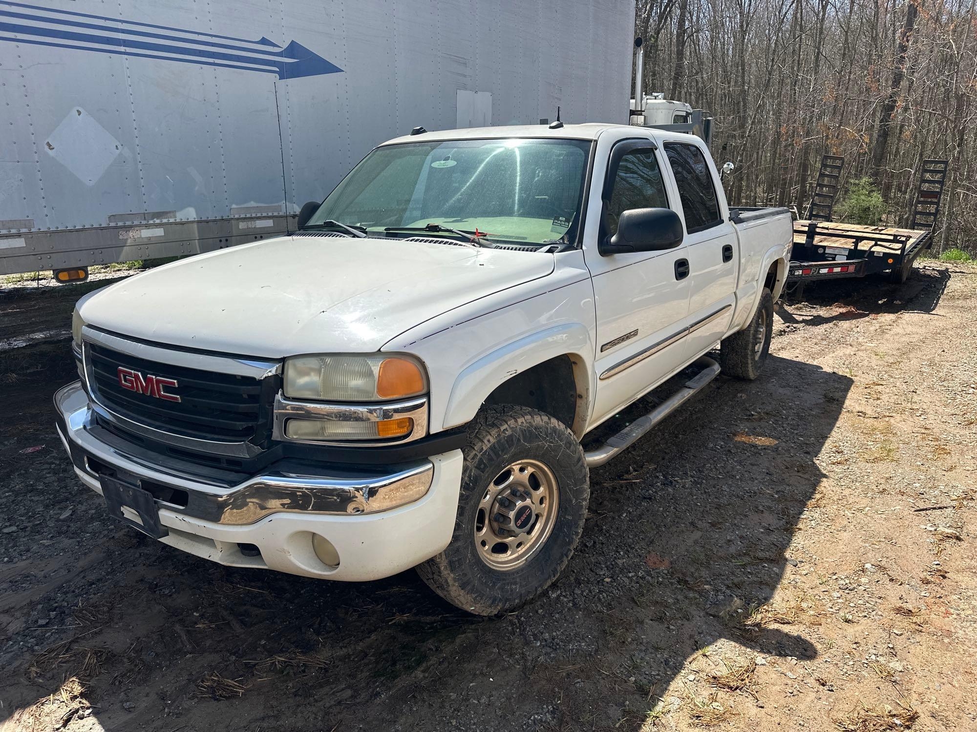 2004 GMC Sierra Pickup Truck, VIN # 1GTHK23U24F110736 (A65563)