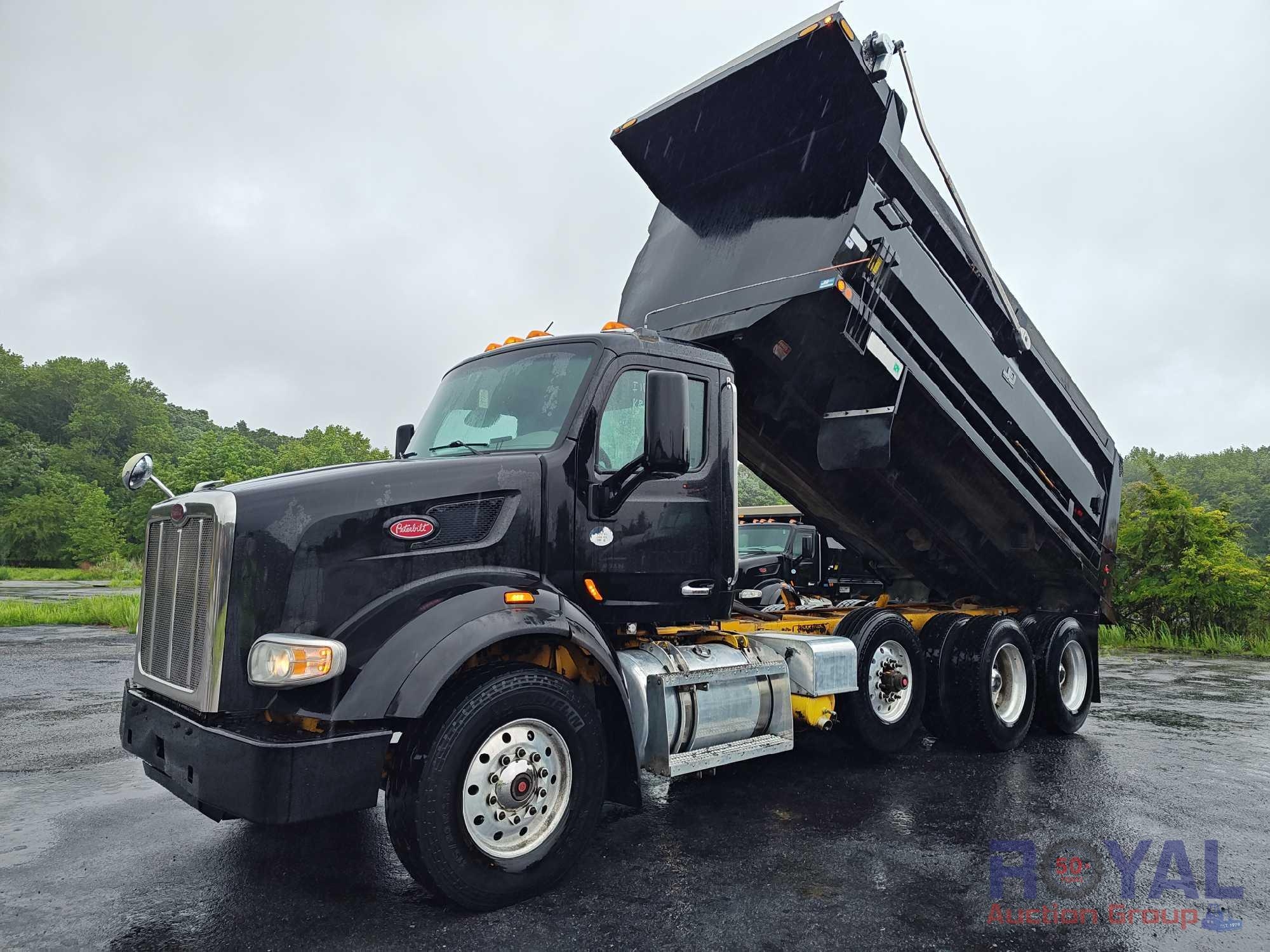 2017 Peterbilt 567 Tri-Axle Dump Truck (A48081)