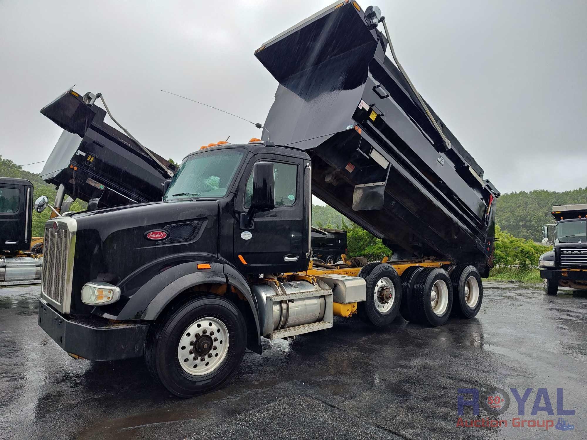 2017 Peterbilt 567 Tri-Axle Dump Truck (A48081)