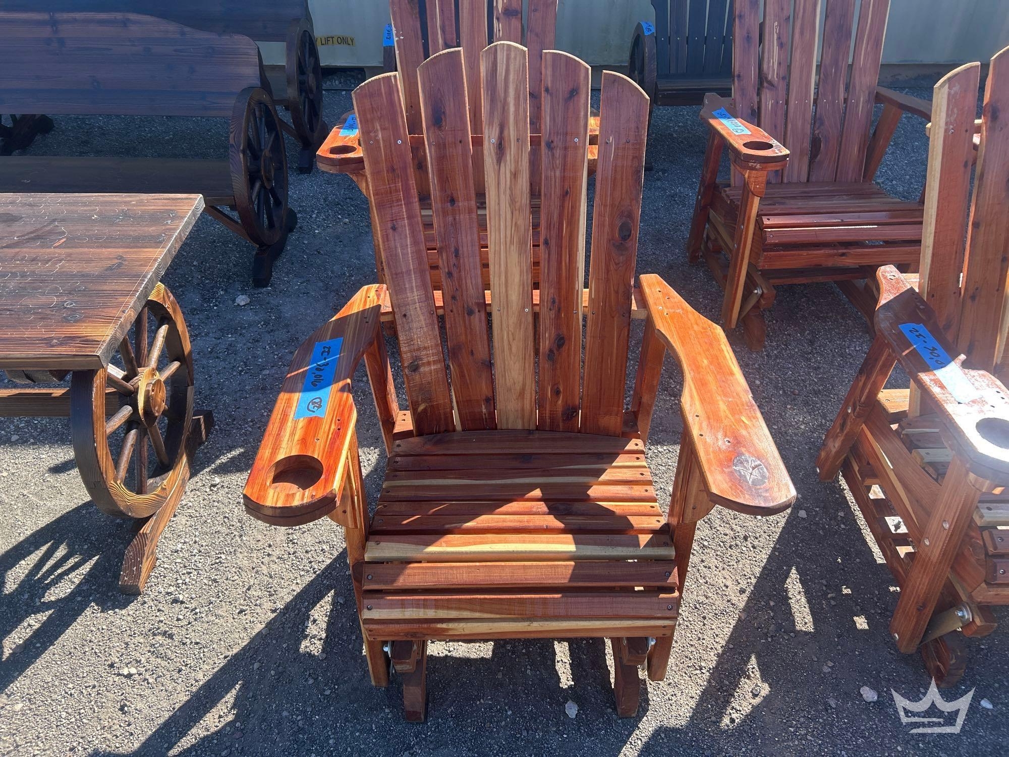 Red Cedar Glider Chair (A61569)