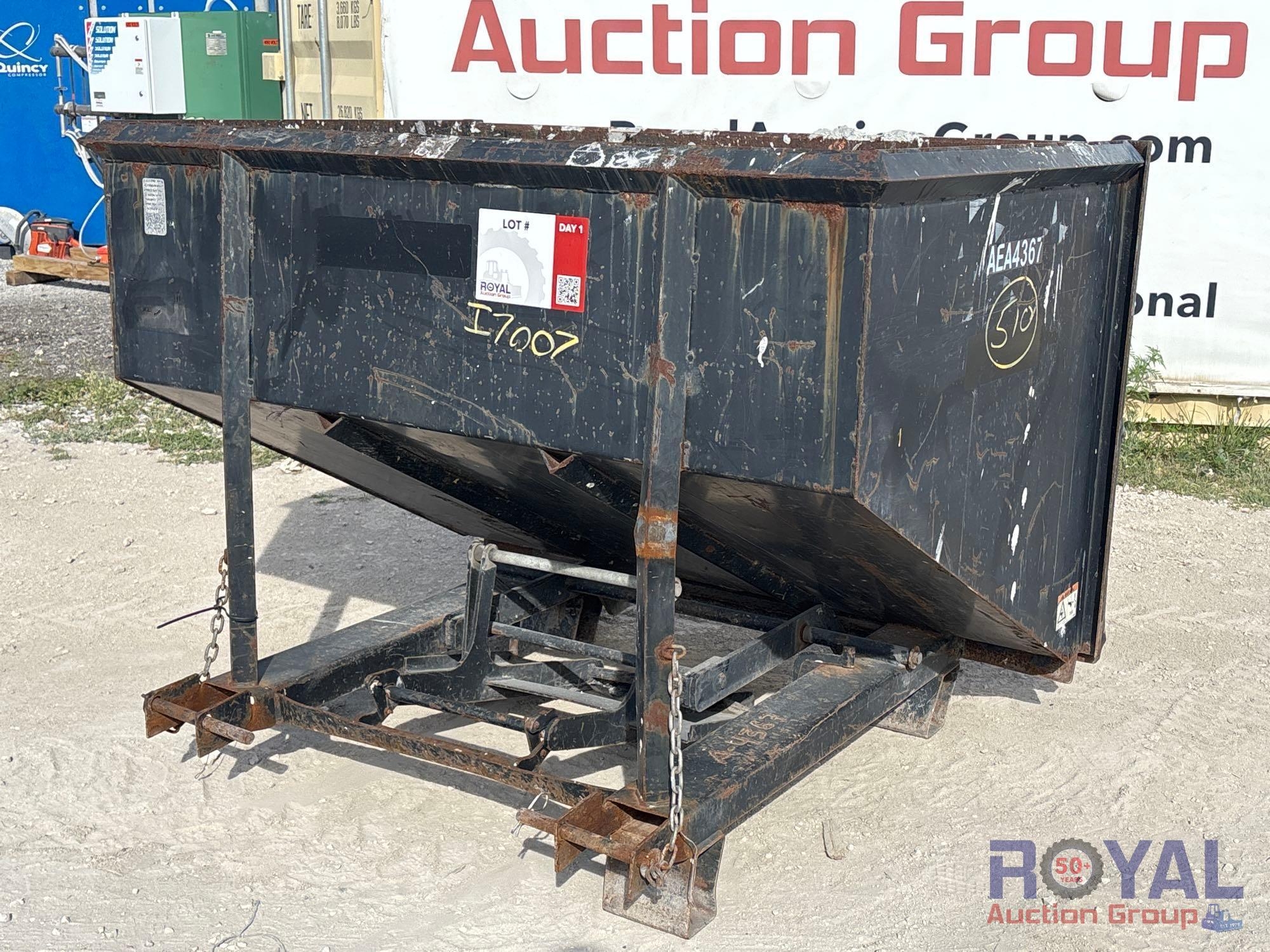 Self Dumping Hopper With Forklift Pockets (A46683)