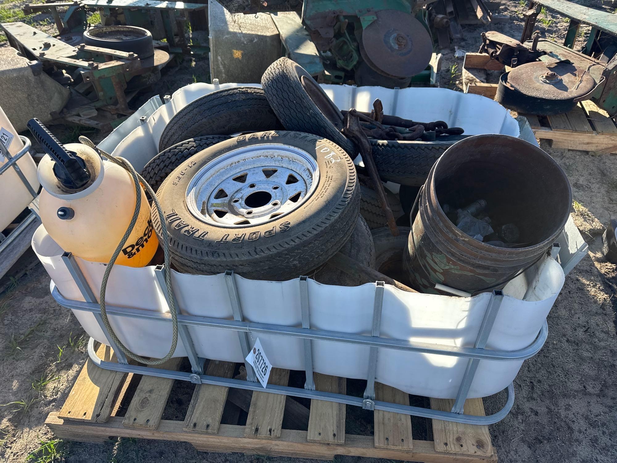 PALLET BOX OF MISC (A63745)