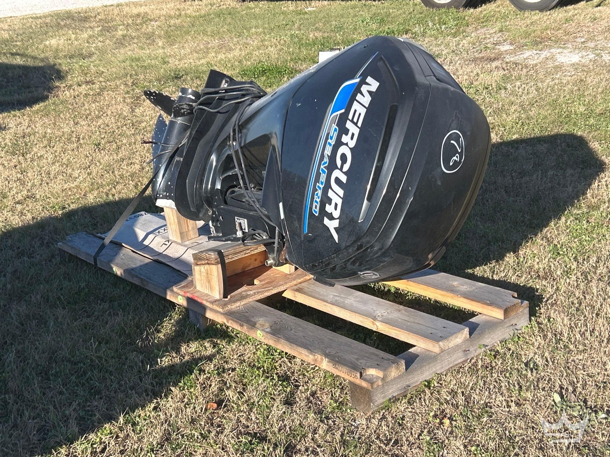 2017 Mercury SeaPro Outboard Boat Motor (A61574)