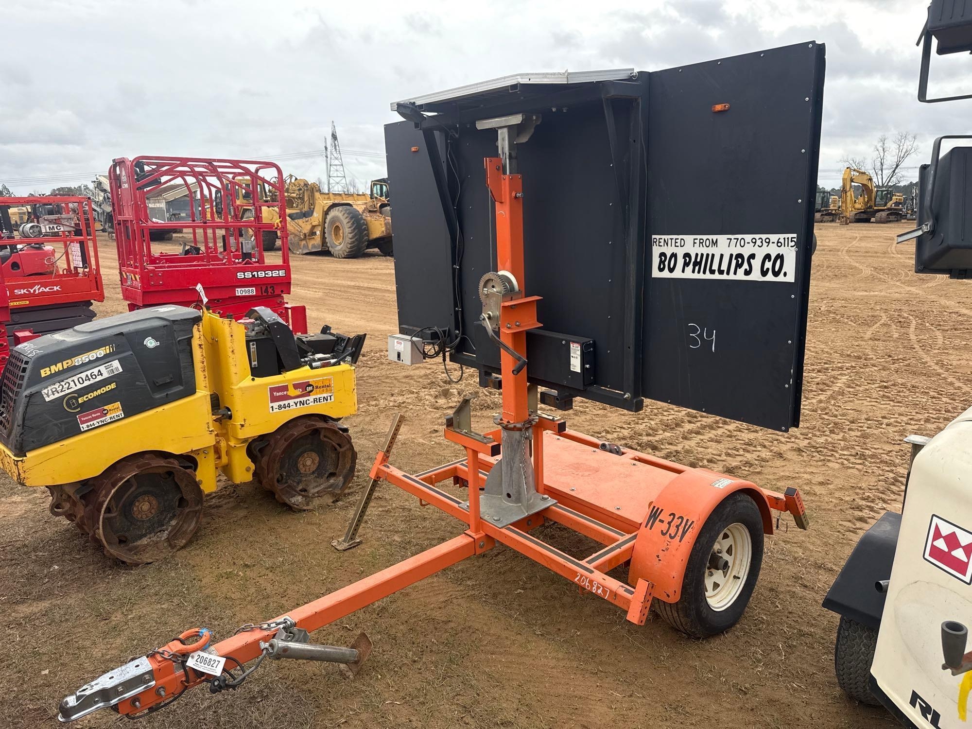 2018 WANCO WTSV PORTABLE ARROW BOARD (A60430)