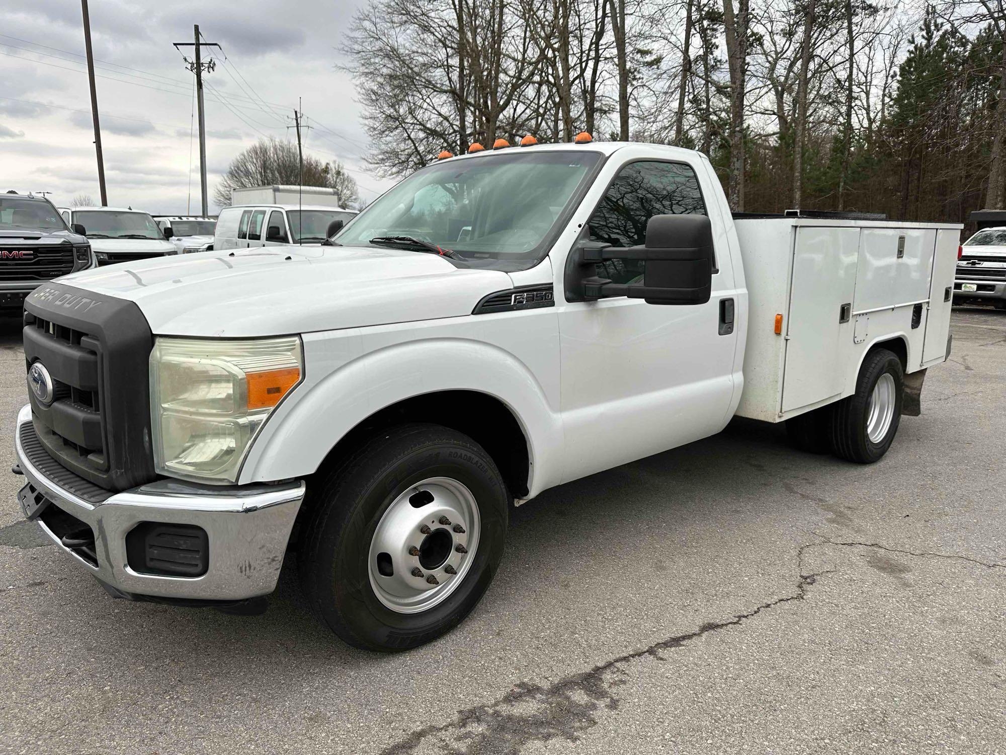 2011 Ford F-350 Service Truck, VIN # 1FDRF3GT8BEA38908 (A65563)
