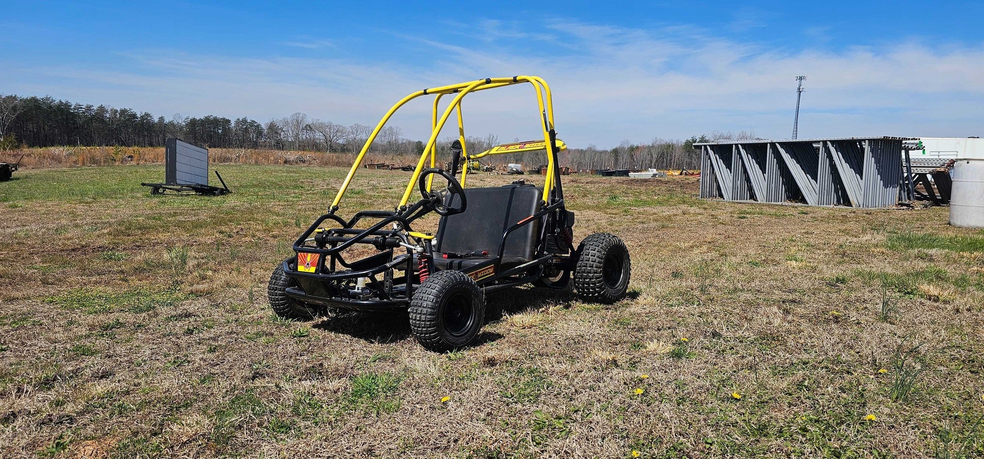 Black Widow 2 Seater GoKart (A62613)