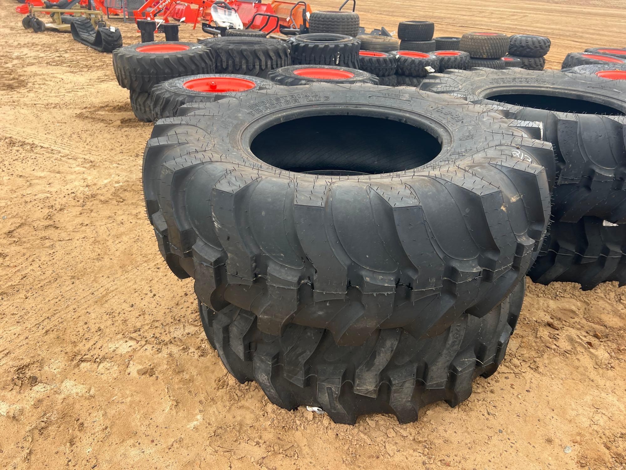 (2) UNUSED 16.9-24 TIRES ONLY (A64280)