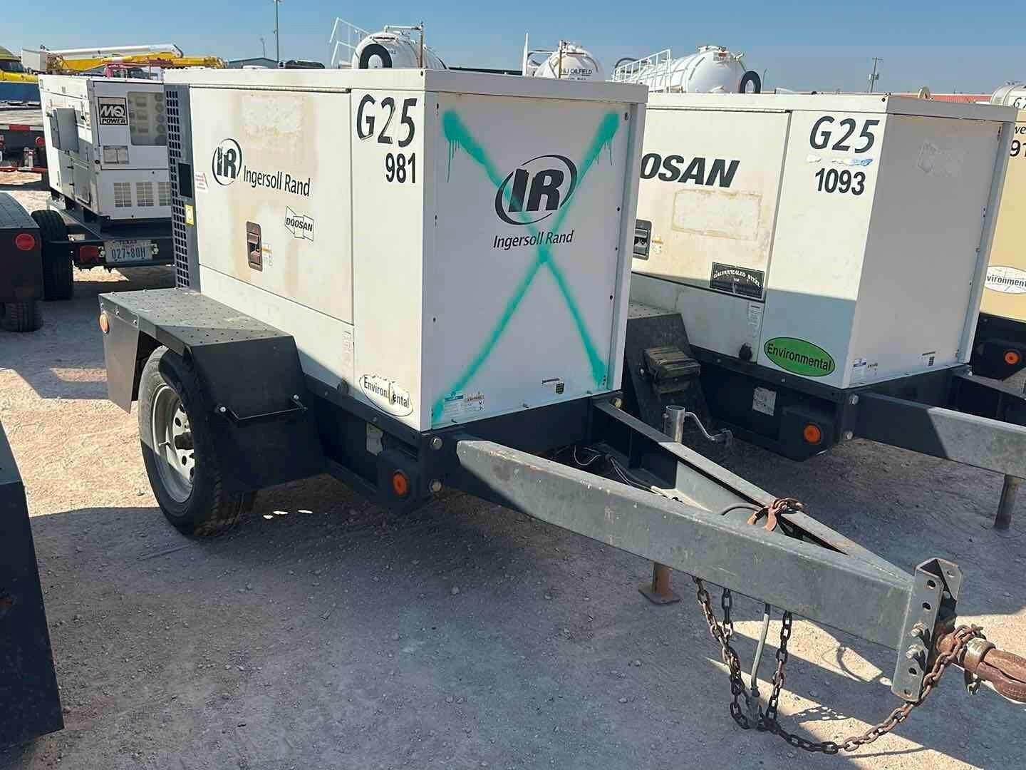 2011 DOOSAN G25KW GENERATOR (A58214)