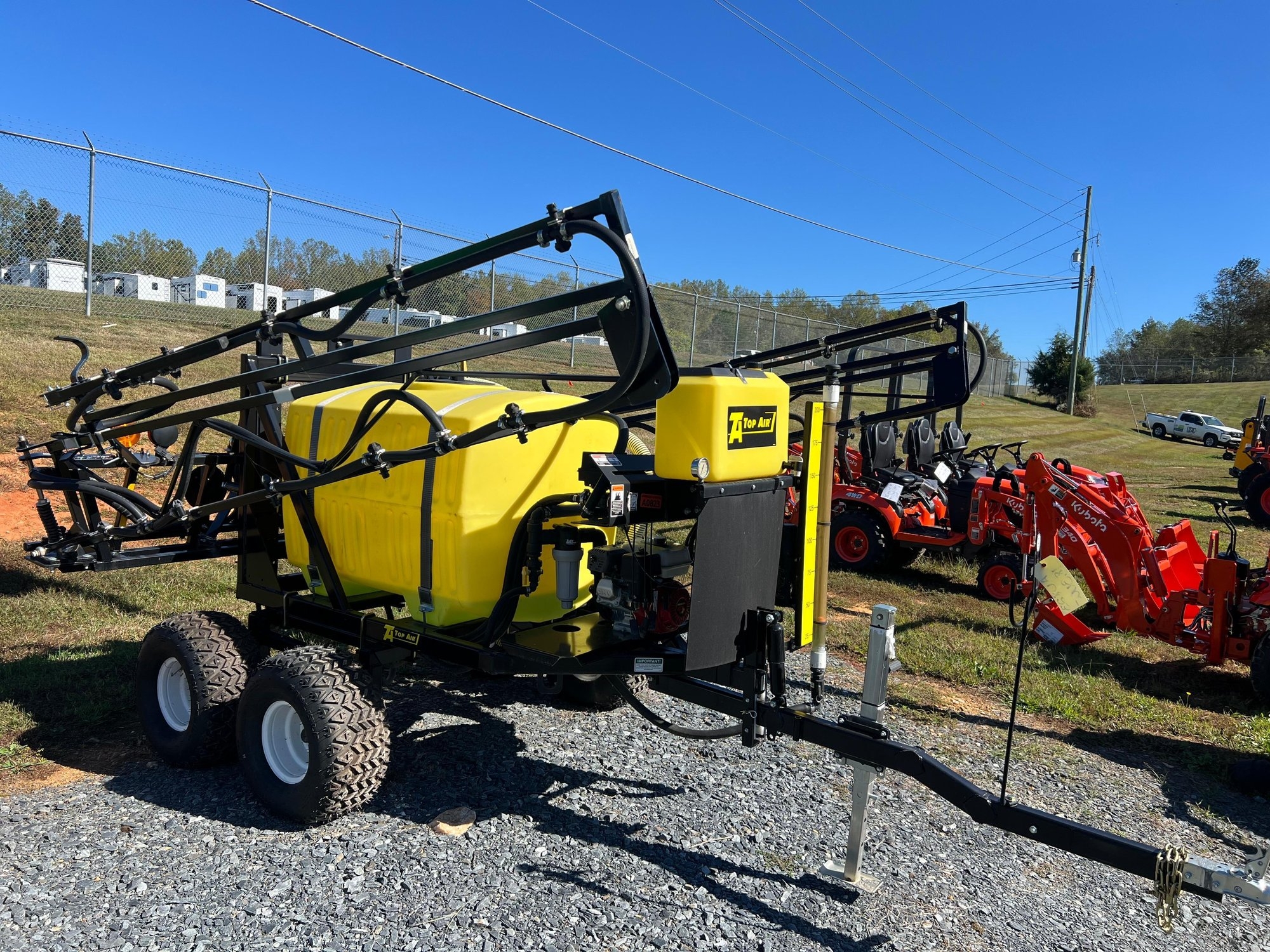 2023 Top Air ATV 200 Gallon Pull Type Sprayer with 30ft Booms (A63688)