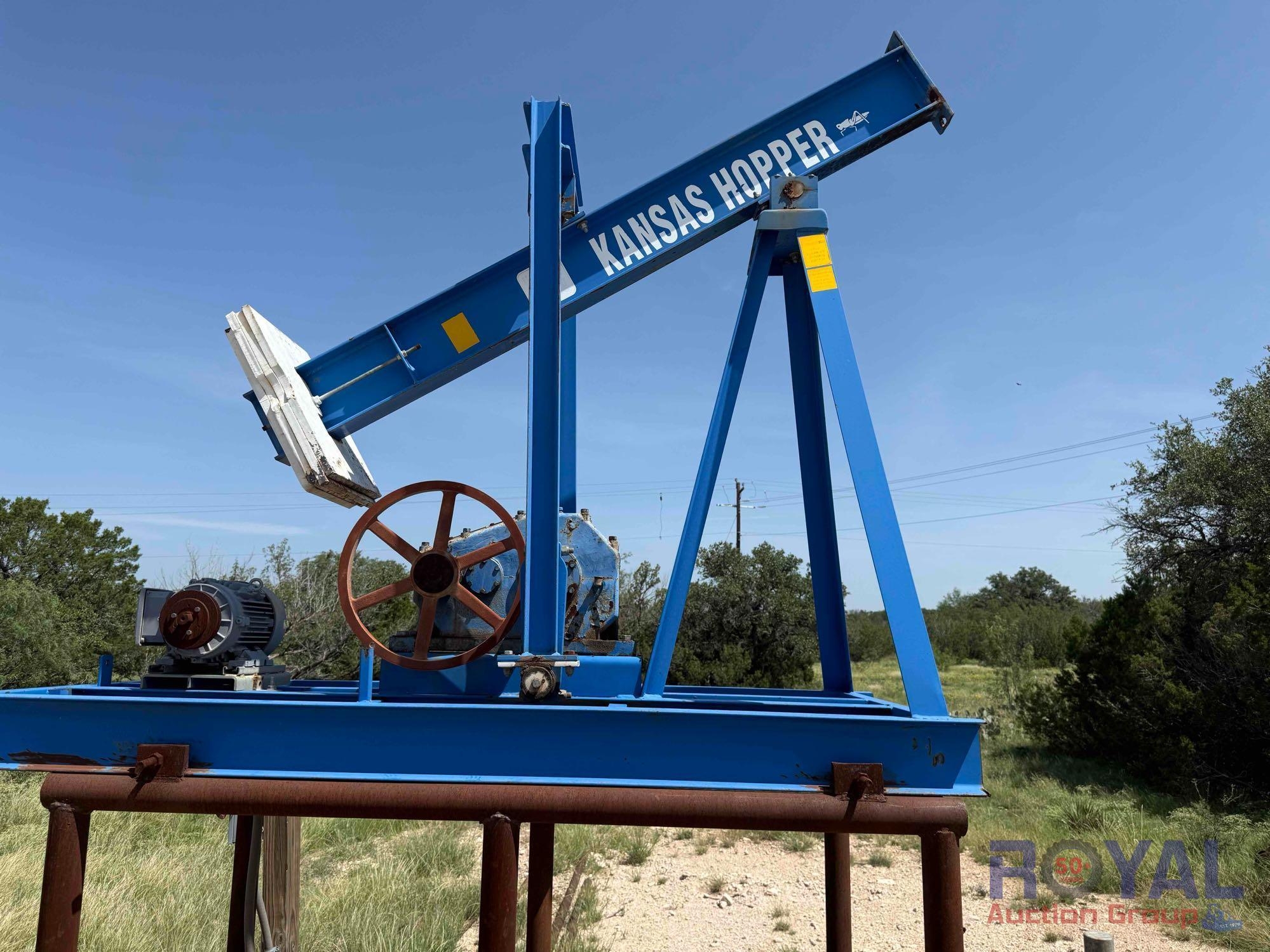 Oil Well Pump Jack with Motor (A49461)