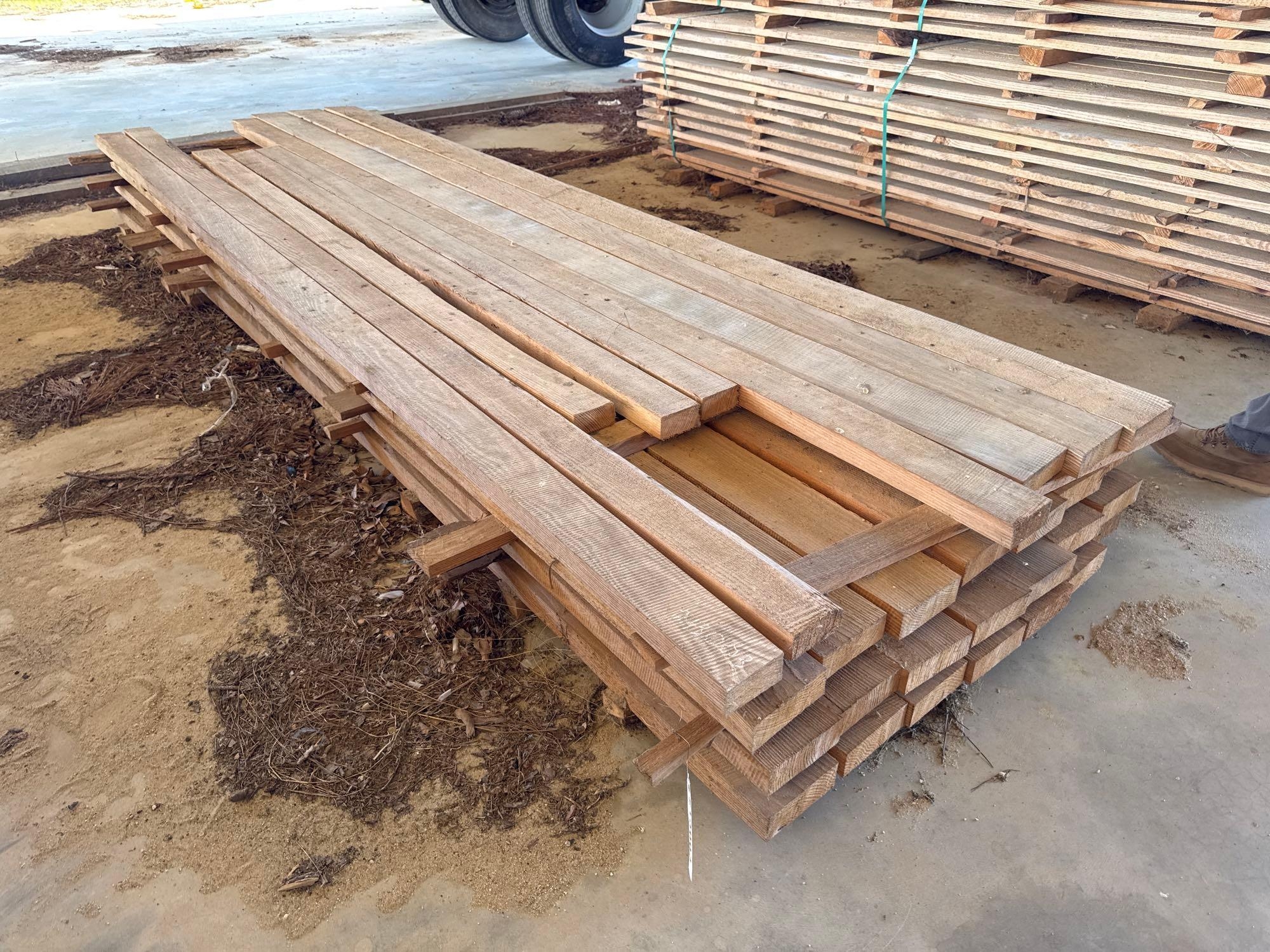 (APPROX. 24) 2X6X12.5 ROUGH SAWN PINE (A64276)
