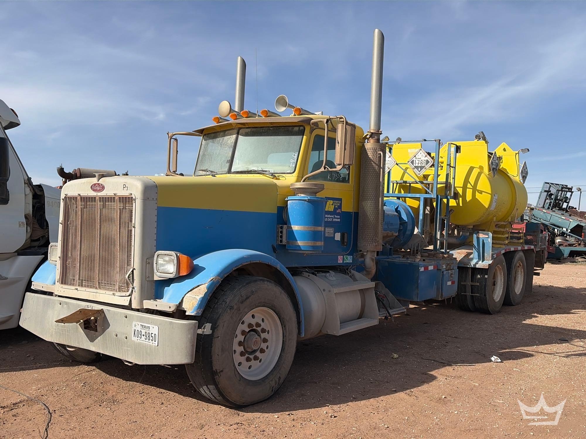 2007 Peterbilt 379 Acid Pumper Truck (A64194)