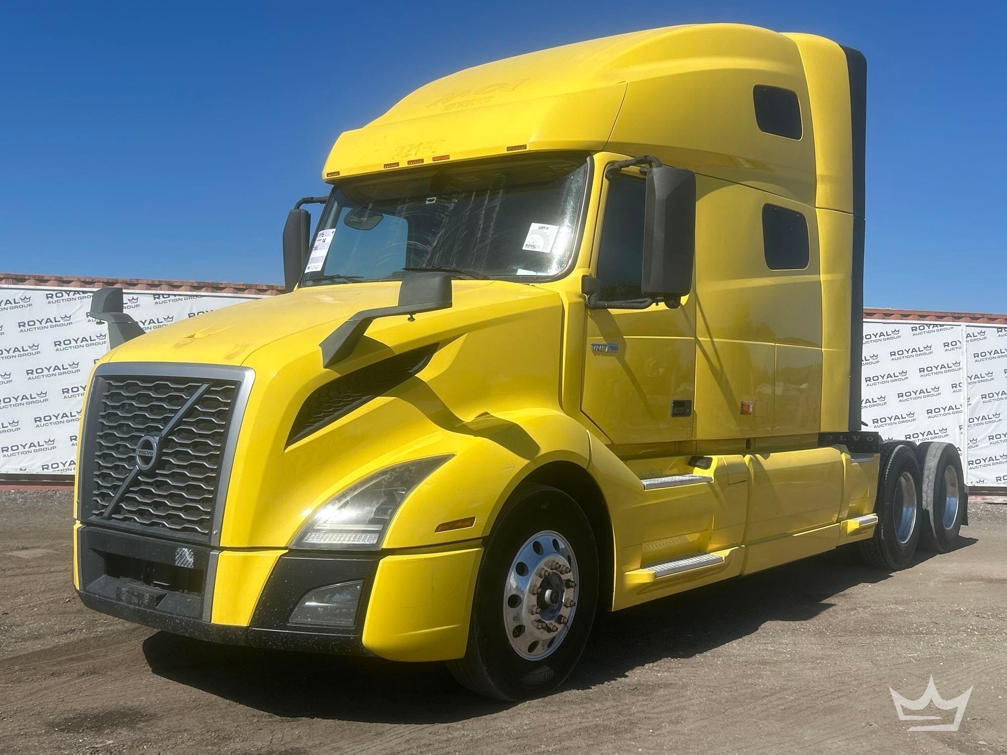 2018 Volvo VNL T/A Sleeper Cab Truck Tractor (A61573)