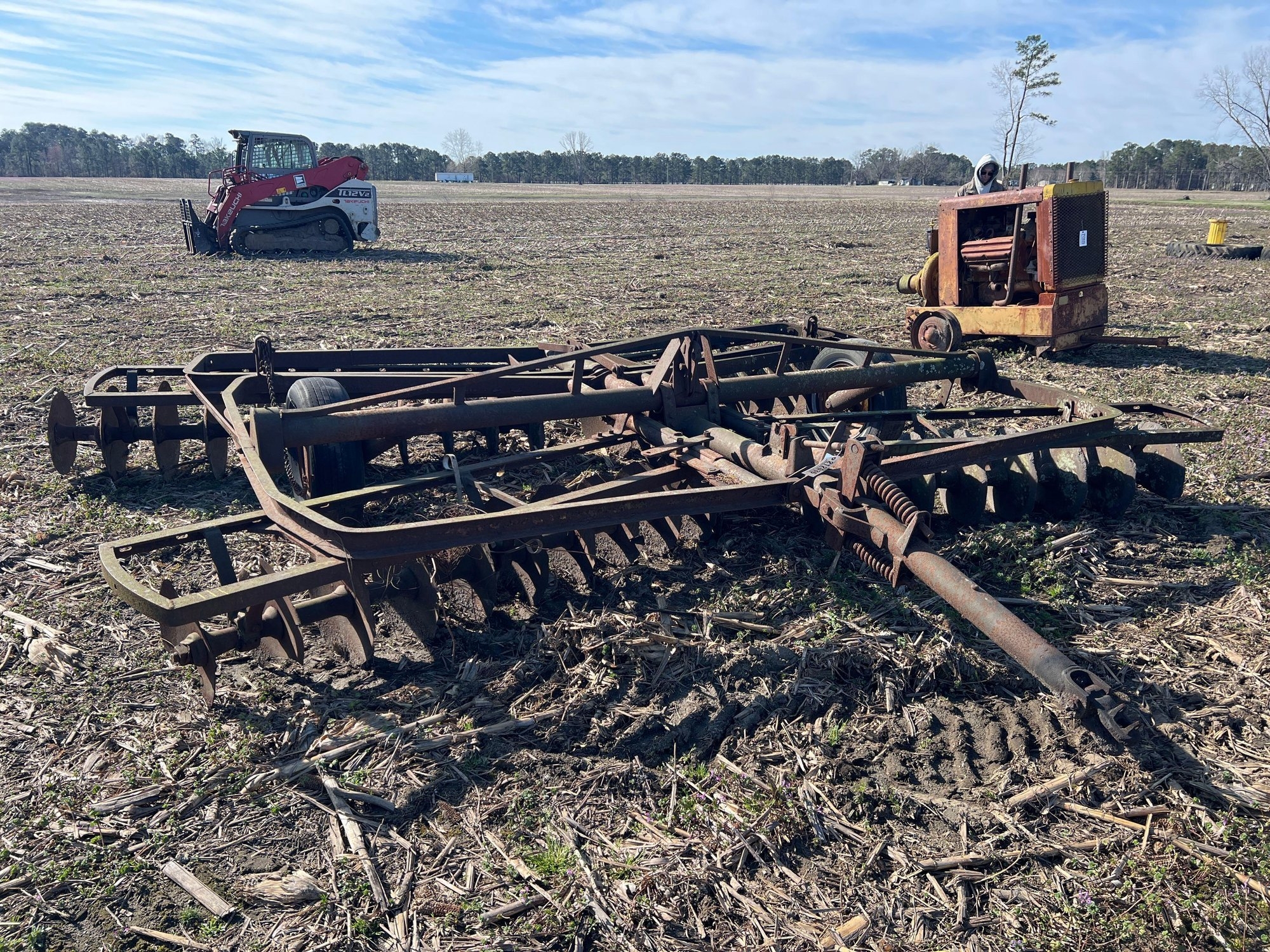 JOHN DEERE 40 BLADE DISC HARROW (A63291)