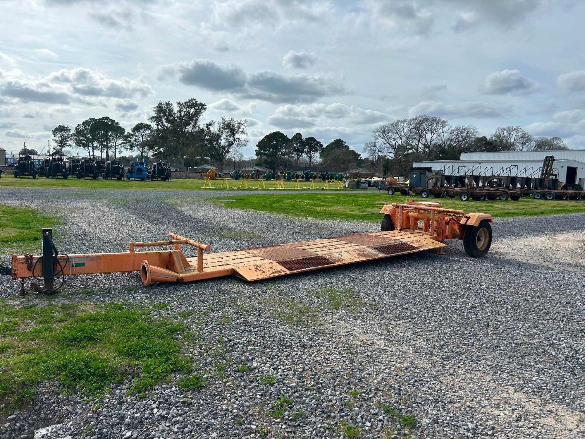 Towable Road Crossing / Pipe Bridge Trailer (A63689)