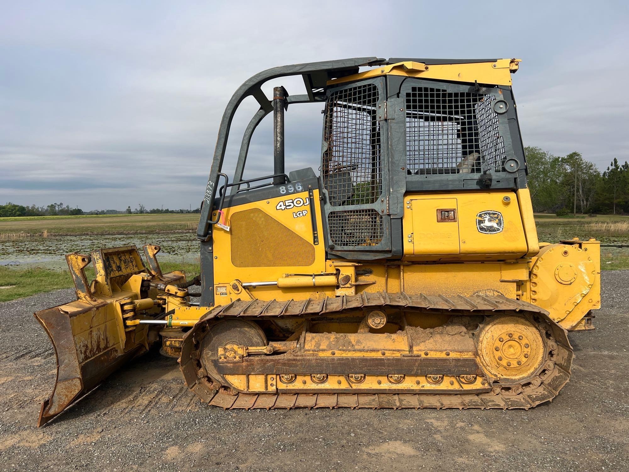 2007 JOHN DEERE 450J LGP CRAWLER DOZER (A63276)
