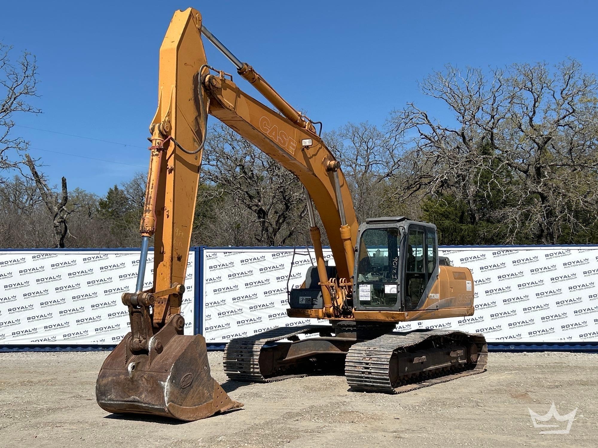 2008 Case CX240B Hydraulic Excavator (A64194)