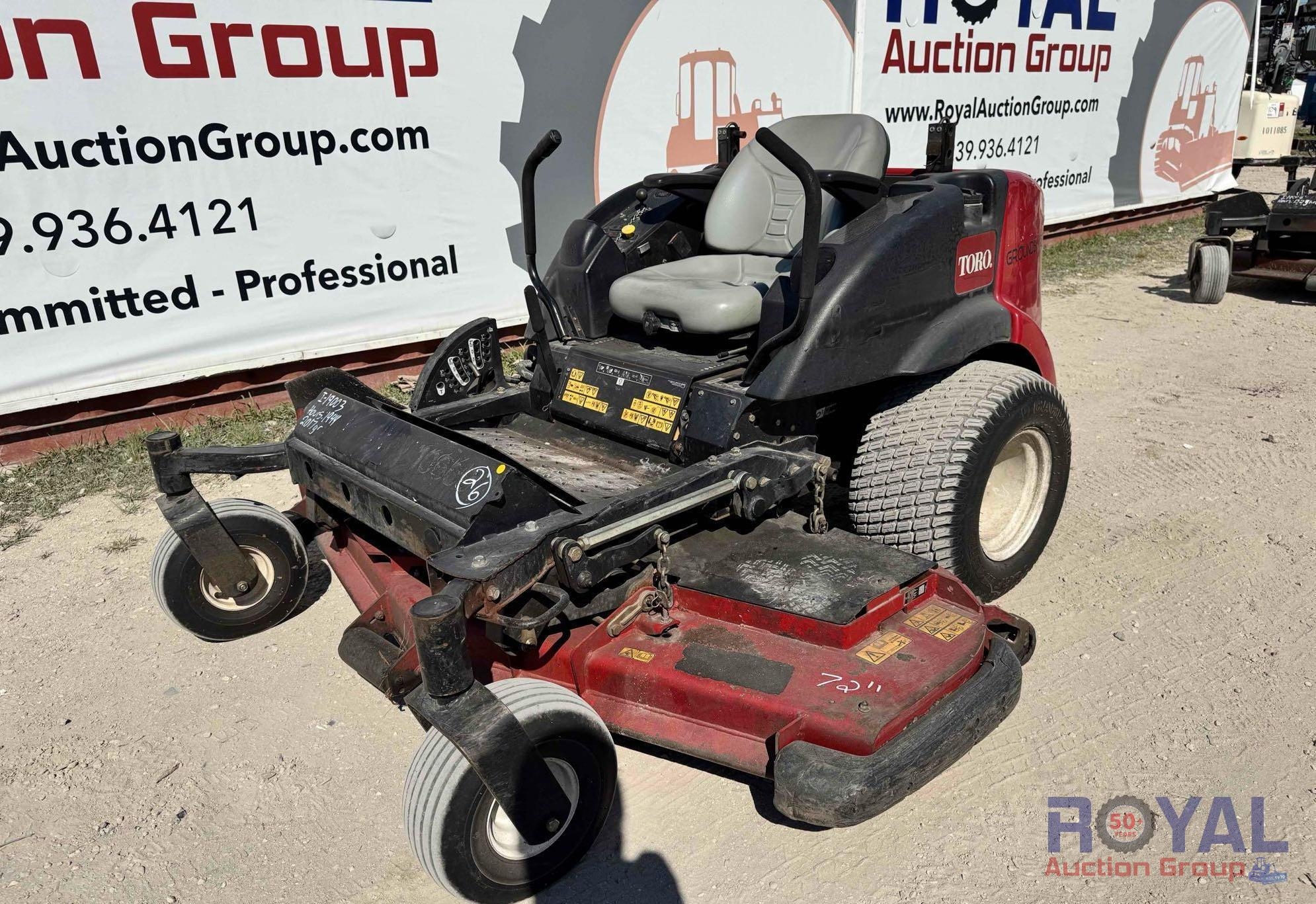 2017 Toro GroundsMaster 7200 72in Zero Turn Mower (A46684)